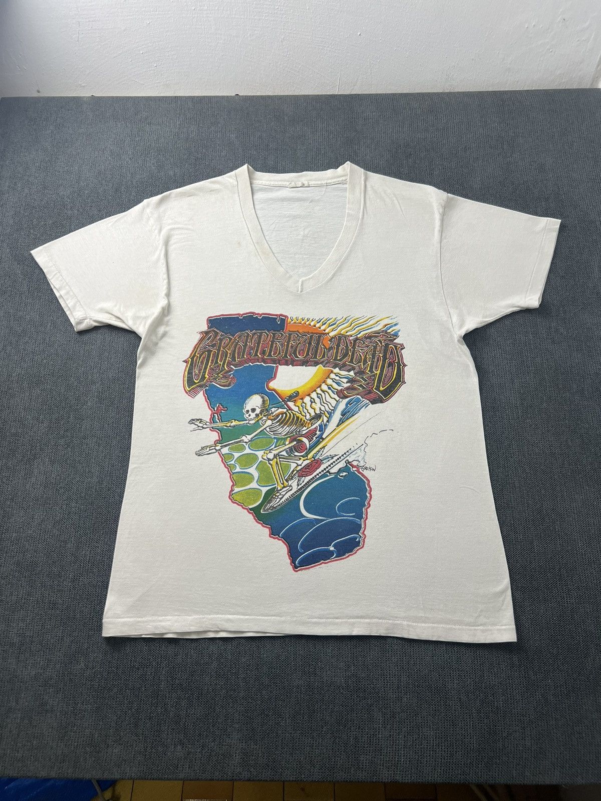 Grateful Dead Grateful Dead “Surfing Skeleton 80s Size US L / EU 52-54 / 3 - 3 Thumbnail