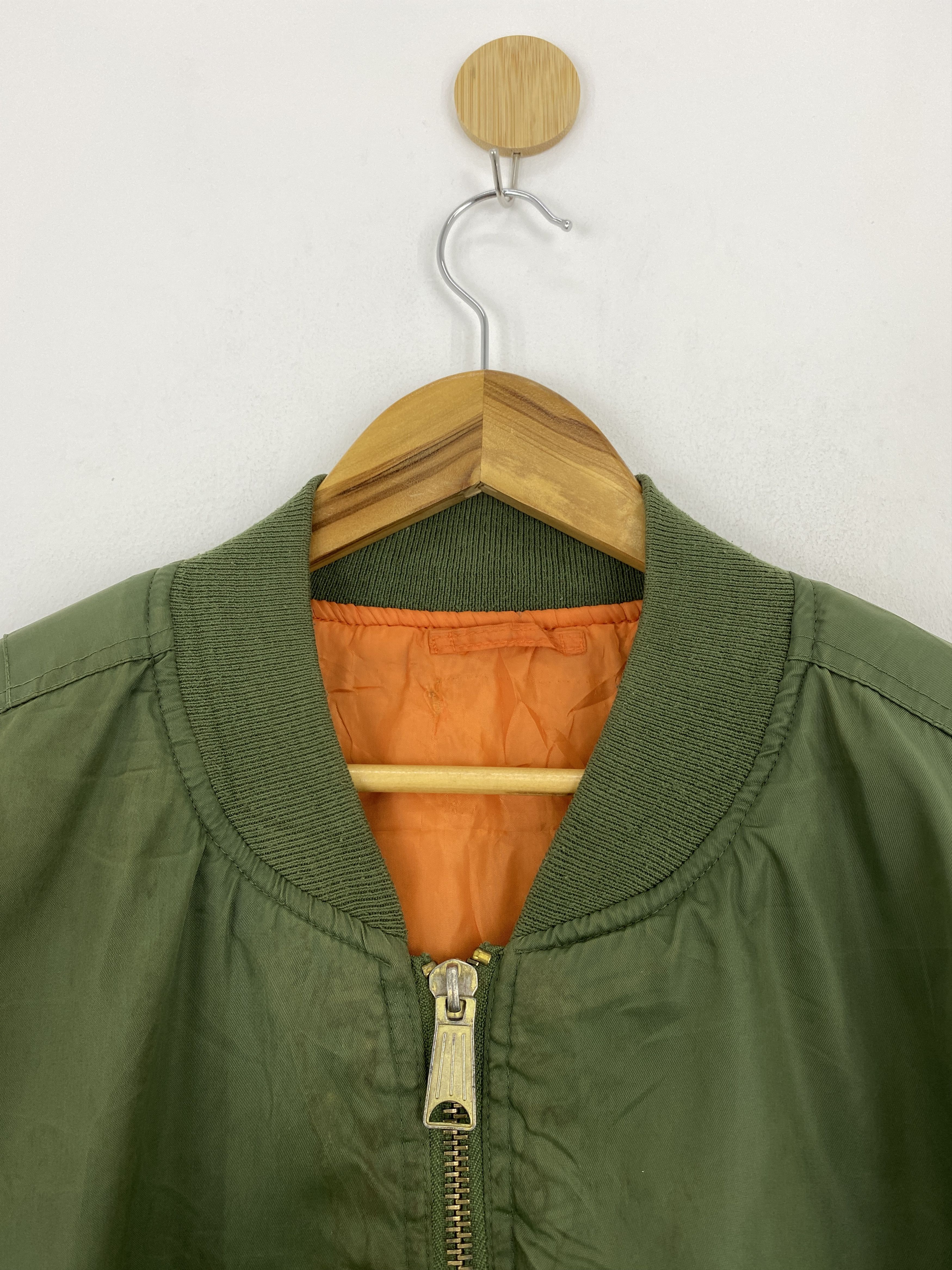 Other Vintage Japanese Brand Air Force Style Flying Jacket J1865 Size US XXL / EU 58 / 5 - 12 Thumbnail