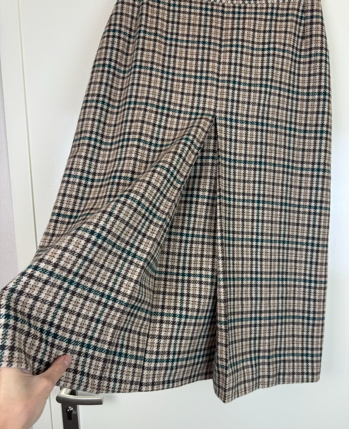 Ballantyne Ballantyne vintage wool houdthtooth skirt mid Burberry style Size 27" / US 4 / IT 40 - 4 Thumbnail