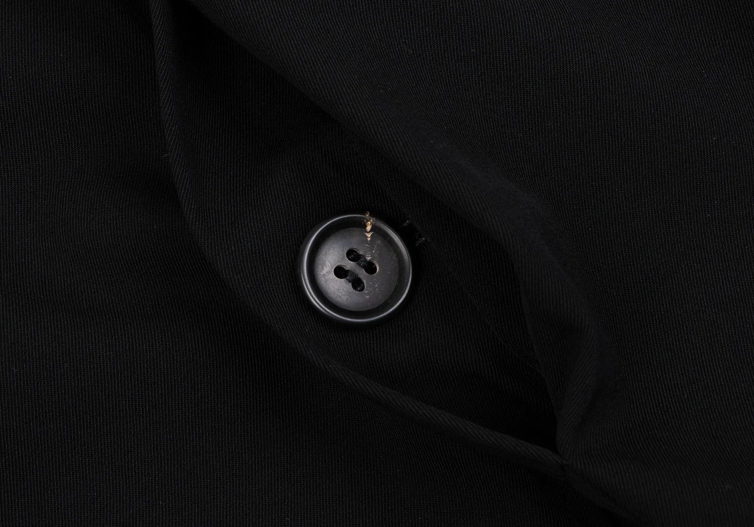 Yohji Yamamoto Yohji Yamamoto Wool Gabardine Jacket Black S Size US S / EU 44-46 / 1 - 8 Thumbnail