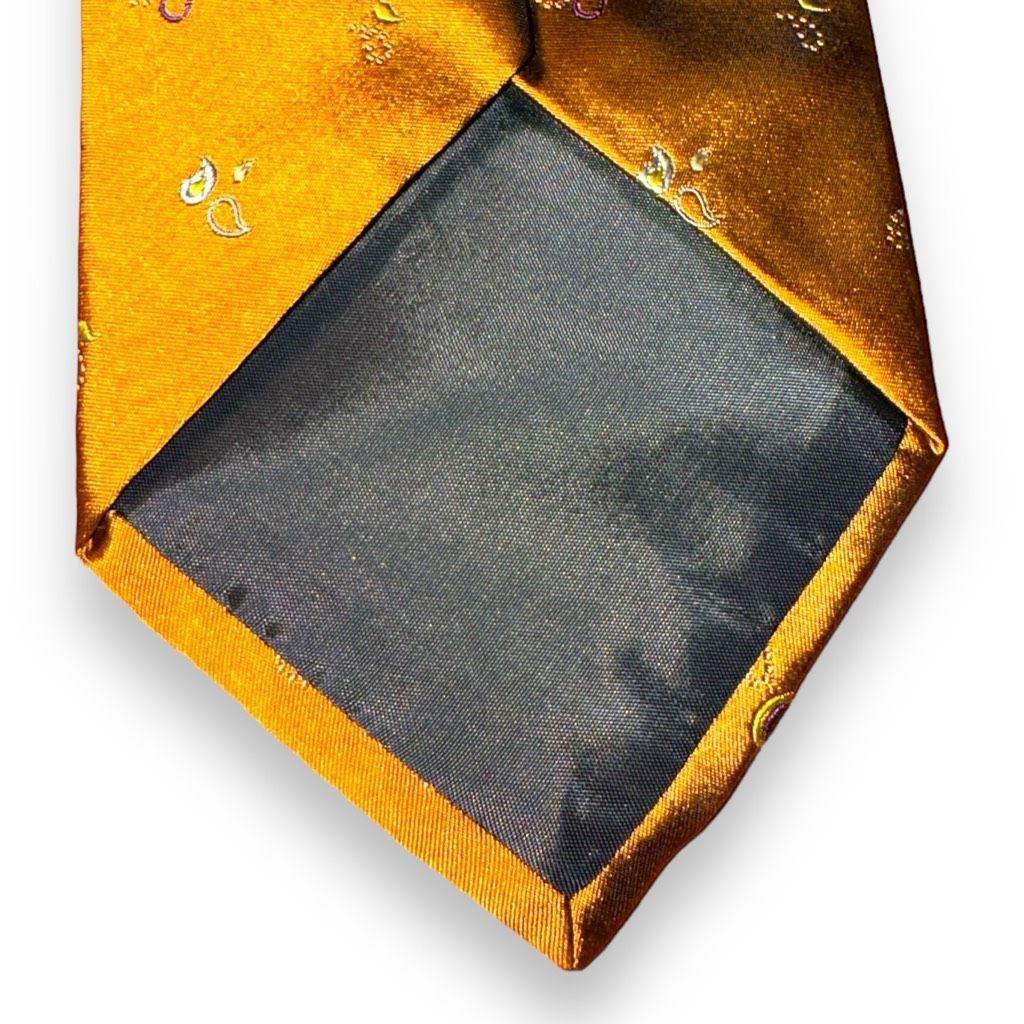 Other Alan Rouleau Couturier Brown Micro-Paisley Made in Italy Tie Size ONE SIZE - 5 Thumbnail