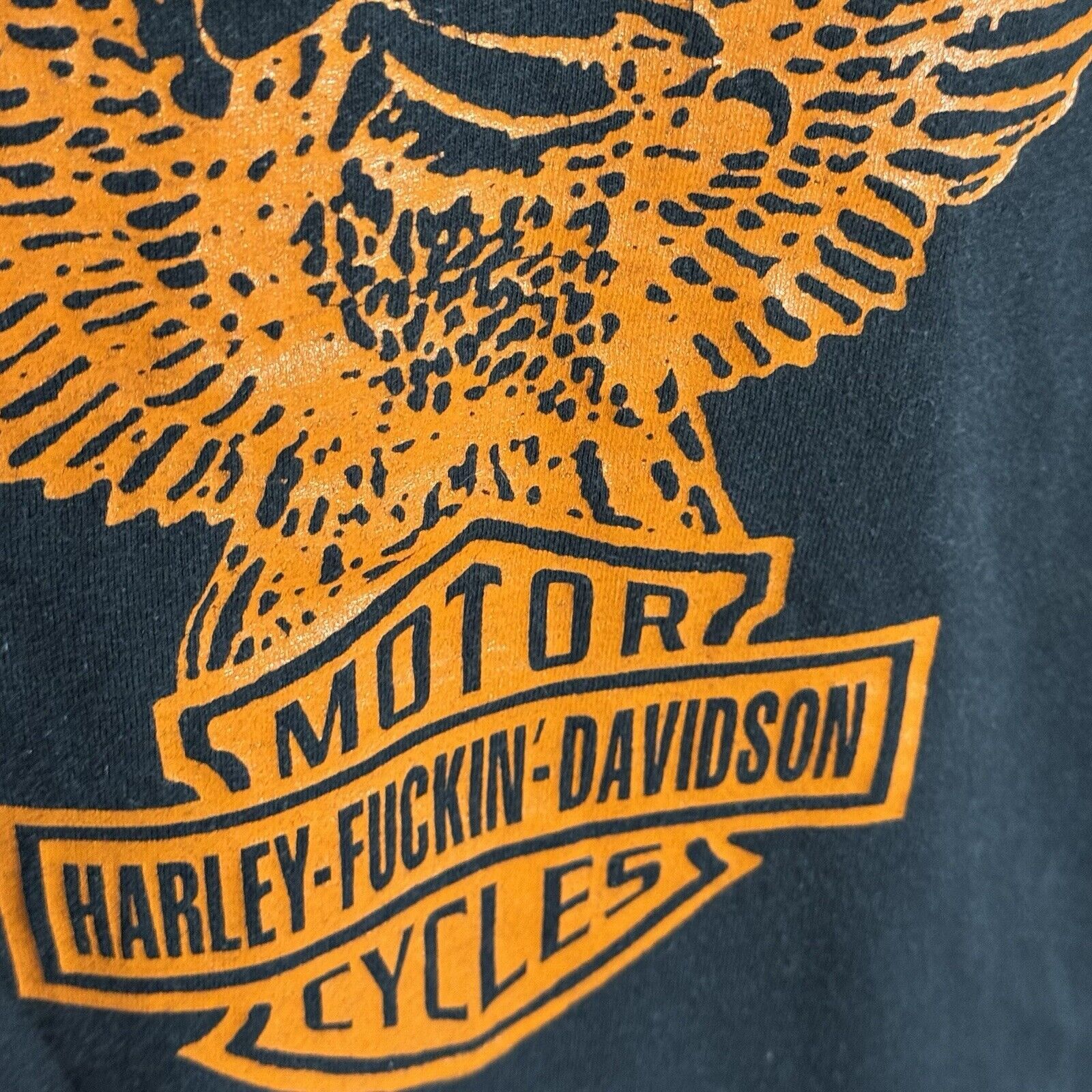 Harley Davidson VTG1990’s Harley Davidson Hog Fuckin’ Wild Graphic Tee XL Size US XL / EU 56 / 4 - 5 Thumbnail