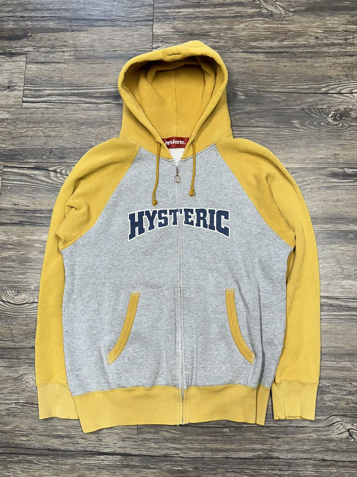 Hysteric Glamour Hysteric Glamour Text Zip-Up Hoodie Size US M / EU 48-50 / 2 - 1 Thumbnail
