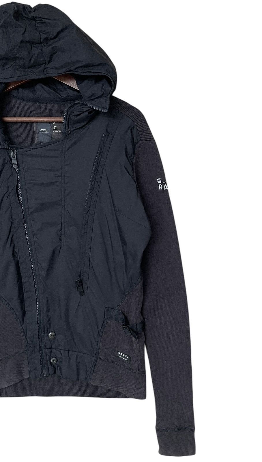 G-Star × Vintage Vintage Brand G-star Raw Nylon Hoodies 2000s Size US M / EU 48-50 / 2 - 4 Thumbnail