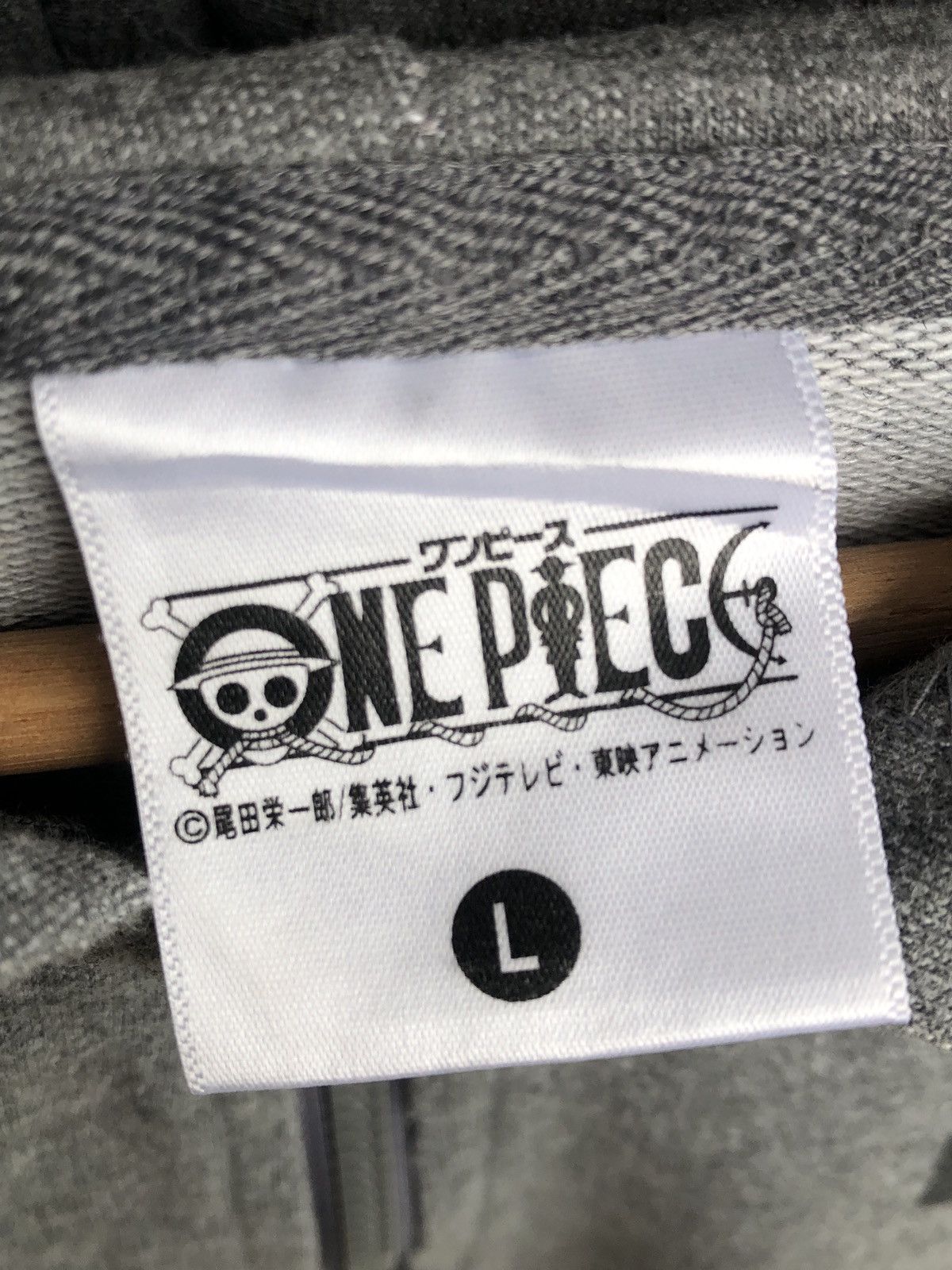 Japanese Brand × One Piece × Vintage One Piece Portgas D Ace Hoodies /Akira Evangelion Anime Size US L / EU 52-54 / 3 - 5 Thumbnail