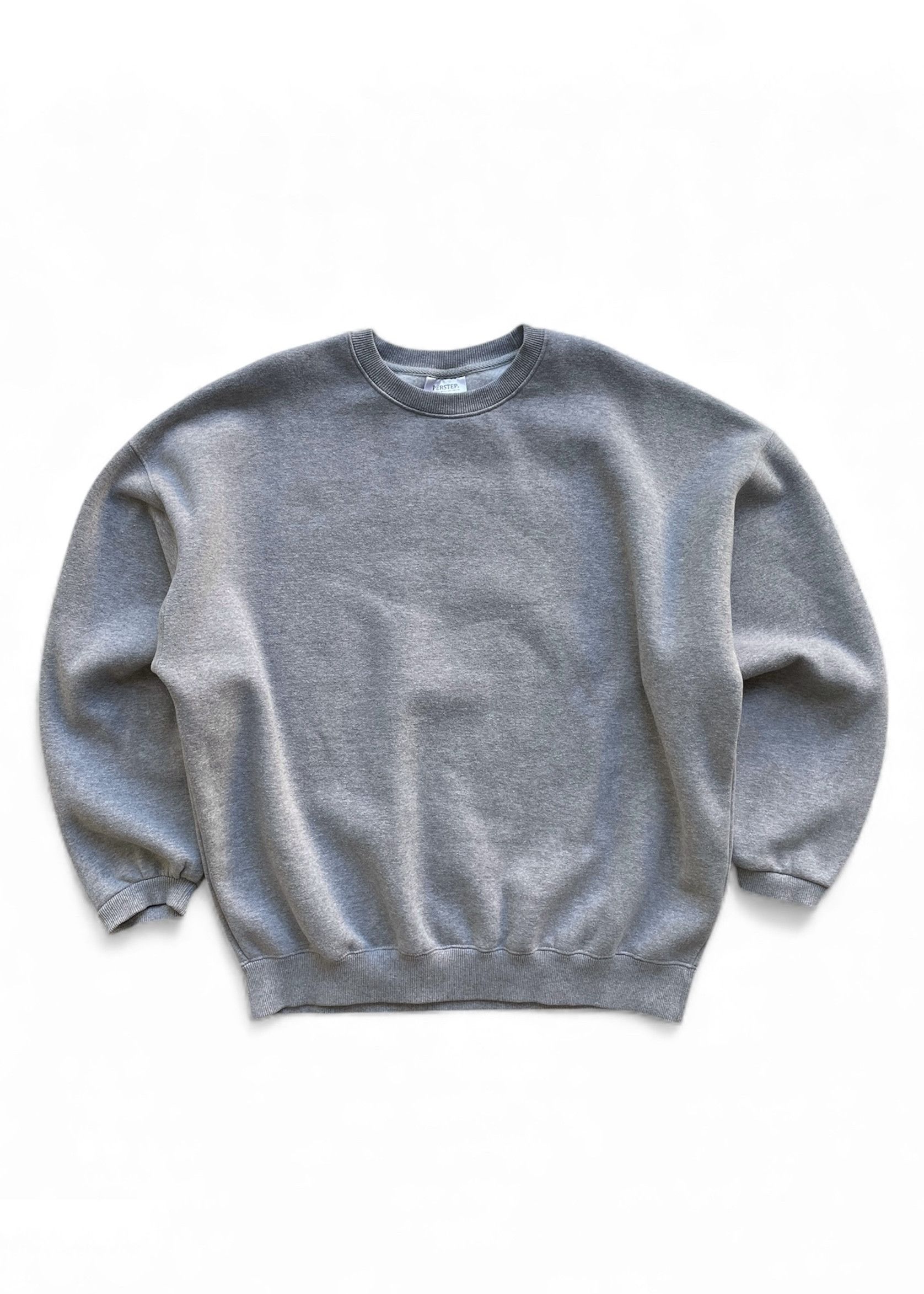 Japanese Brand Oversized premium blank boxy skater hiphop sweatshirt Size US XL / EU 56 / 4 - 1 Thumbnail