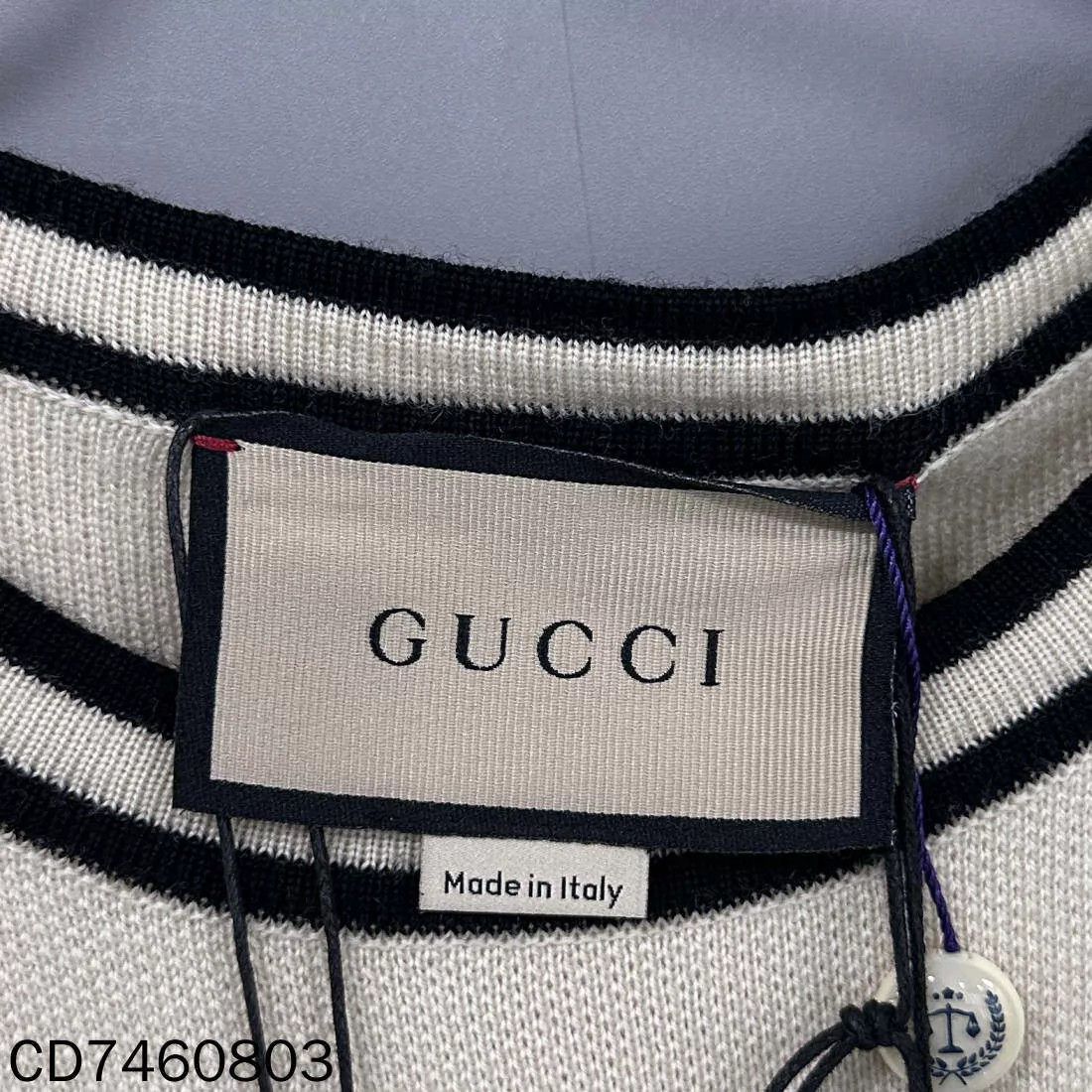 Gucci GUCCI Women's Off-White Horsebit Dress XS Size XS / US 0-2 / IT 36-38 - 4 Thumbnail