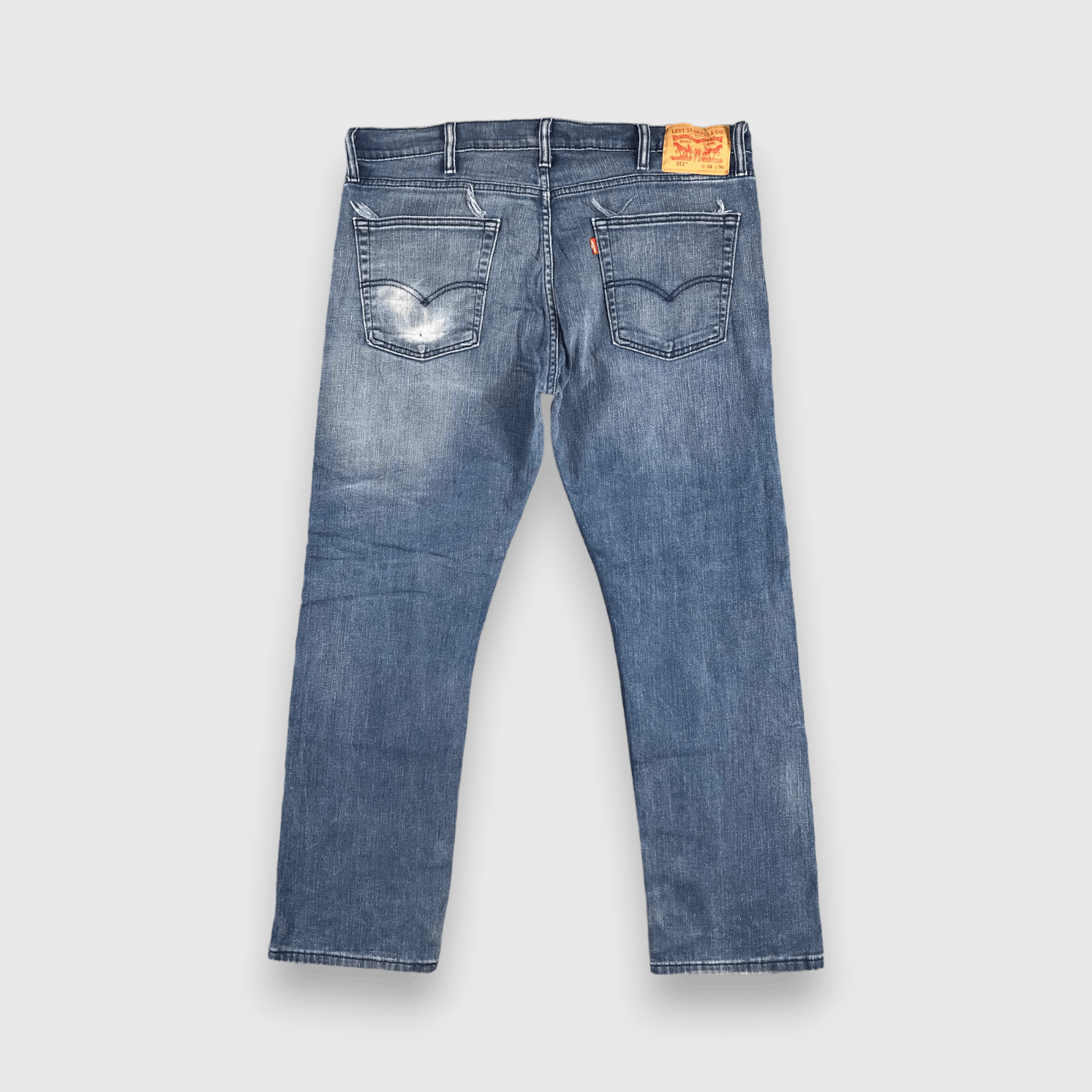 Levi's Vintage Blue Wash Levis 513 Jeans-J2081 Size US 38 / EU 54 - 2 Thumbnail