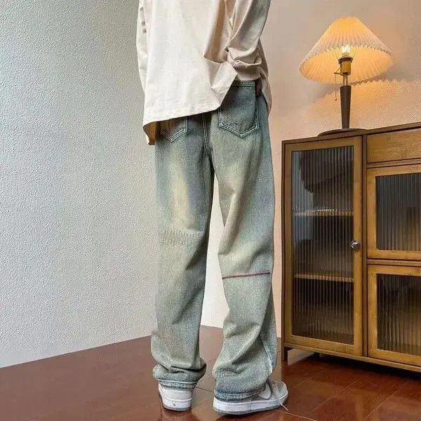 Japanese Brand VIBE Loose Straight Leg Long Pants Size US 32 / EU 48 - 8 Thumbnail