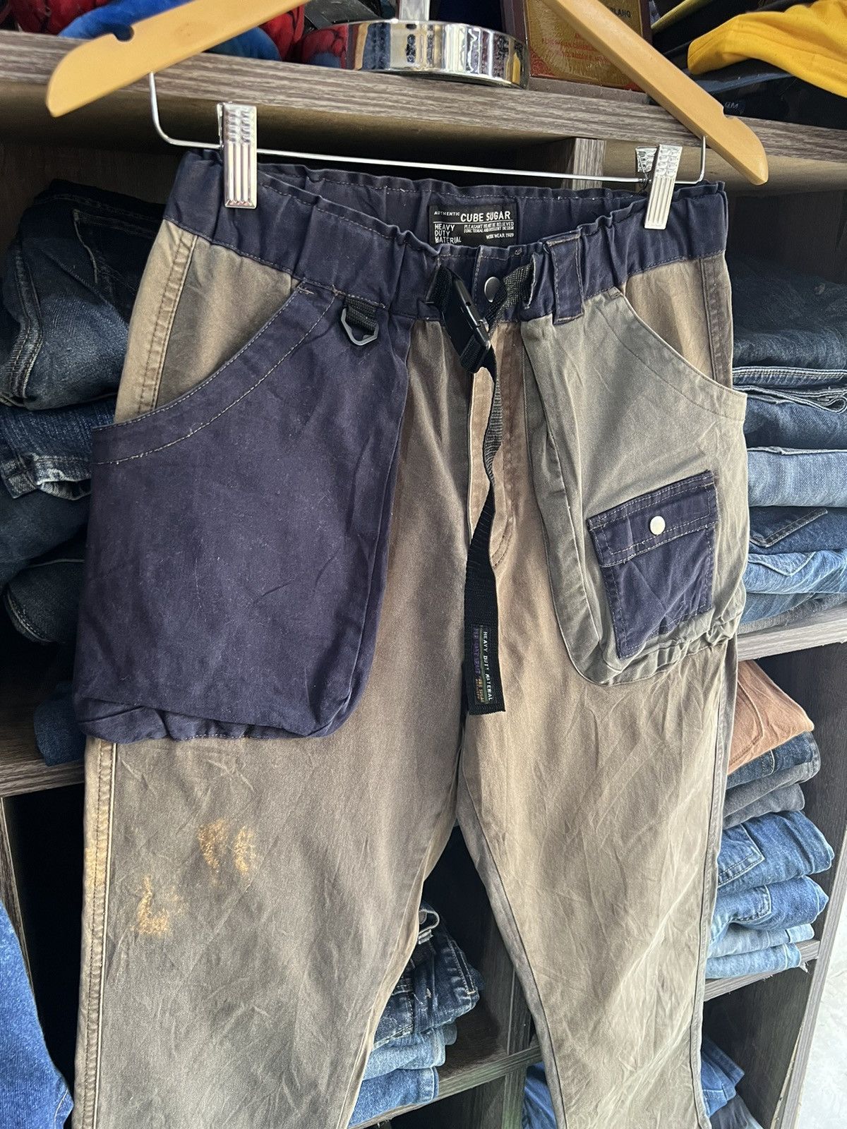 Japanese Brand 🔥Cube Sugar Rare Pockets Size US 31 - 8 Thumbnail