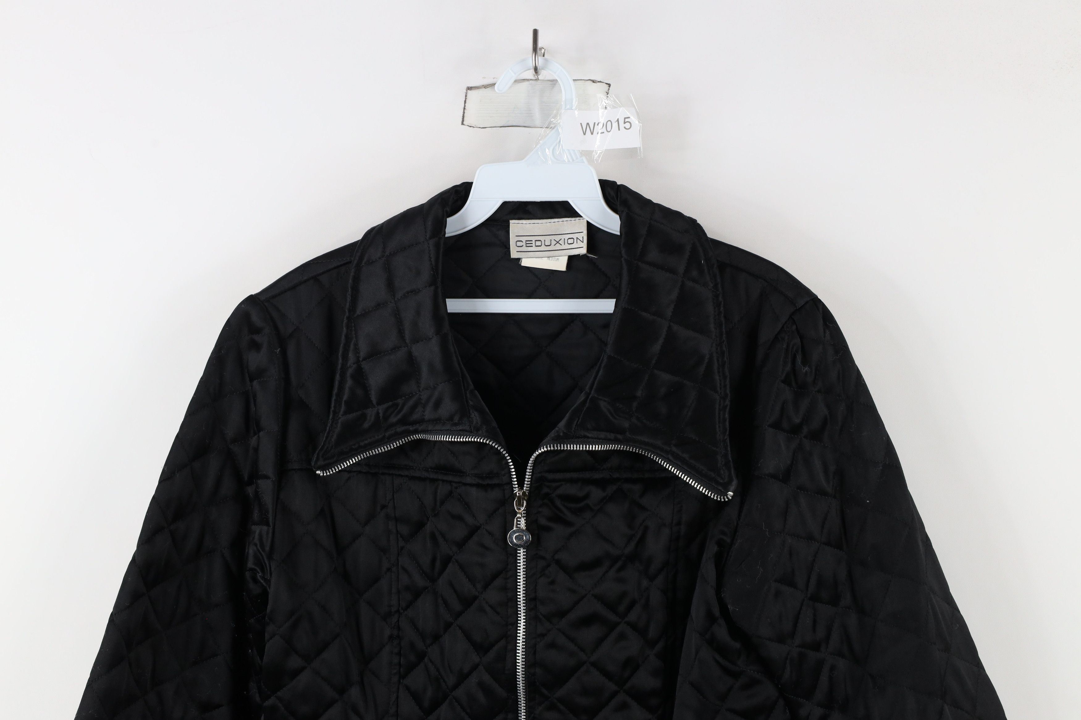 Vintage Vintage 90s Y2K Streetwear Baby Doll Jacket Black USA Size M / US 6-8 / IT 42-44 - 2 Thumbnail