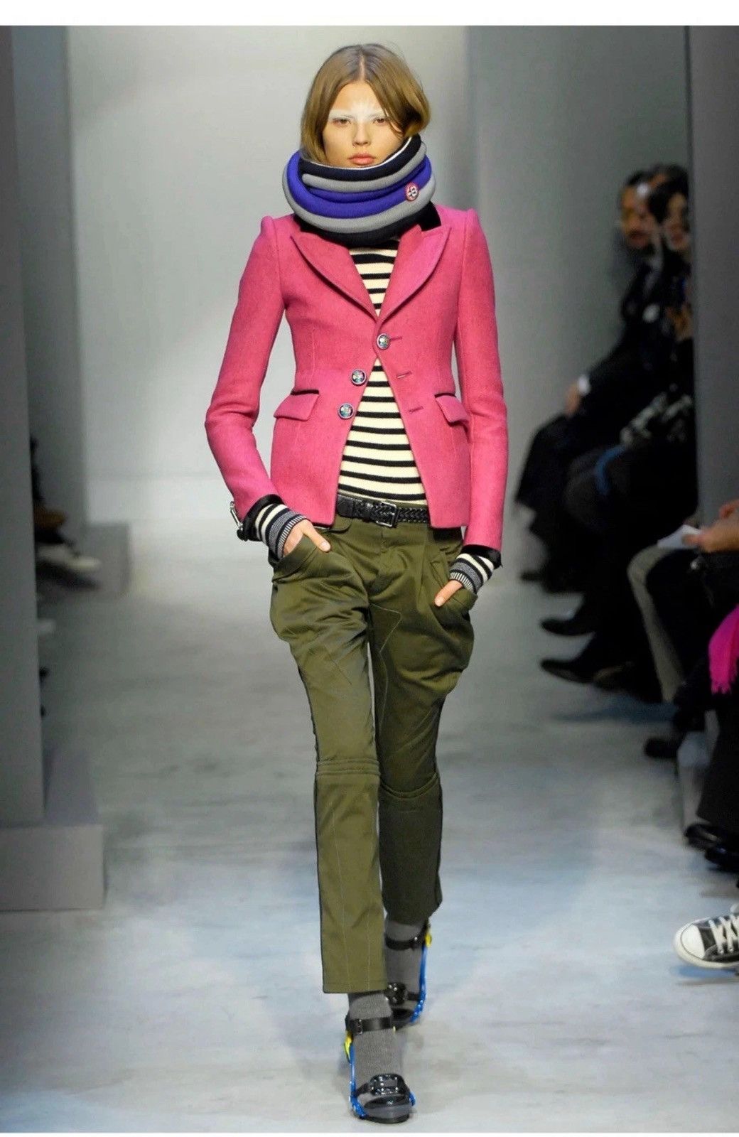 Balenciaga Balenciaga by Nicholas Ghesquiere Fall 2007 Runway Blazer Size M / US 6-8 / IT 42-44 - 1 Thumbnail