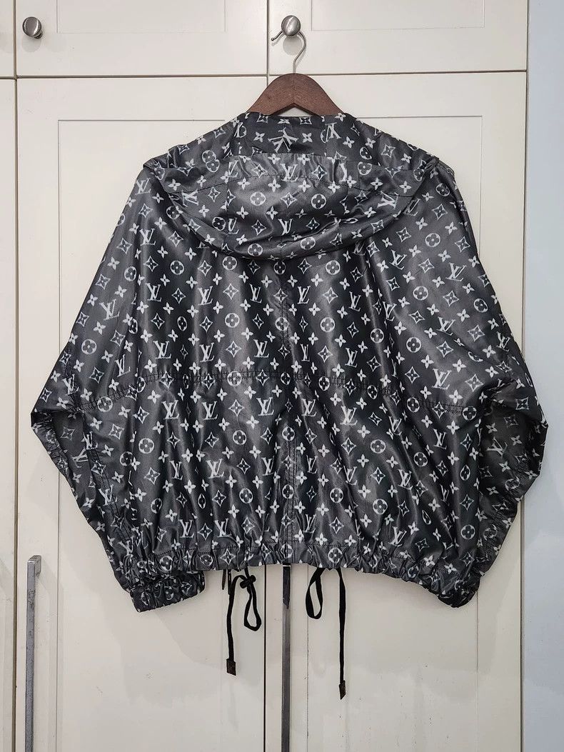 Louis Vuitton Louis Vuitton Navy logo hooded stormtrooper jacket 2503-Nex Size XS / US 0-2 / IT 36-38 - 3 Thumbnail