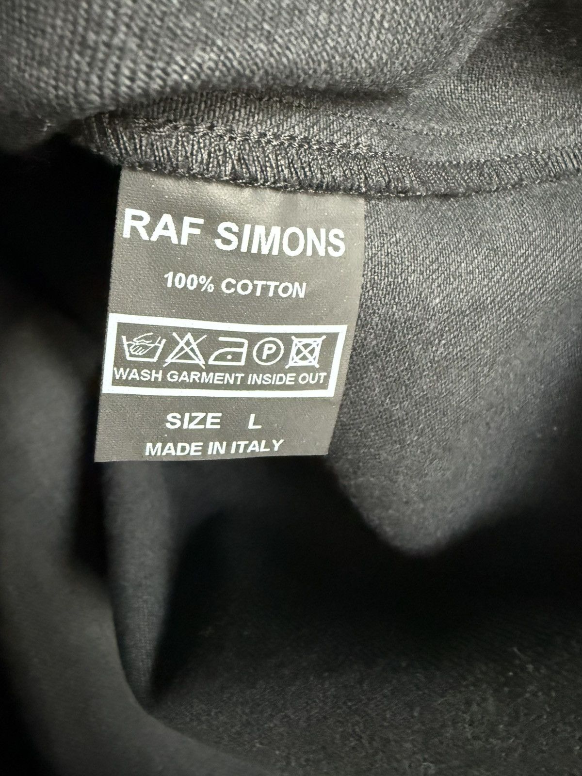 Raf Simons Raf Simons AW16 Black Denim Shirt Size US L / EU 52-54 / 3 - 5 Thumbnail