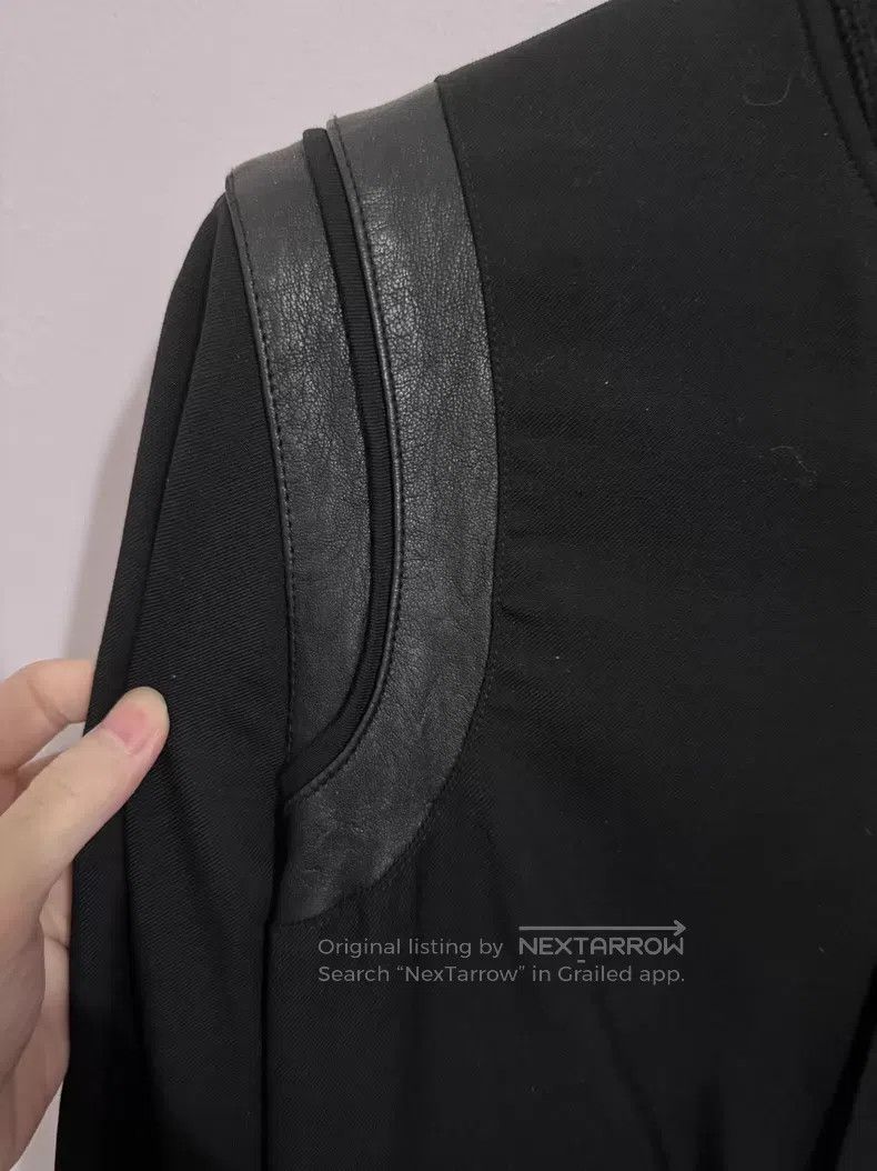 Saint Laurent Paris Saint Laurent Paris Black Samurai Leather Baseball Jacket Size US S / EU 44-46 / 1 - 3 Thumbnail