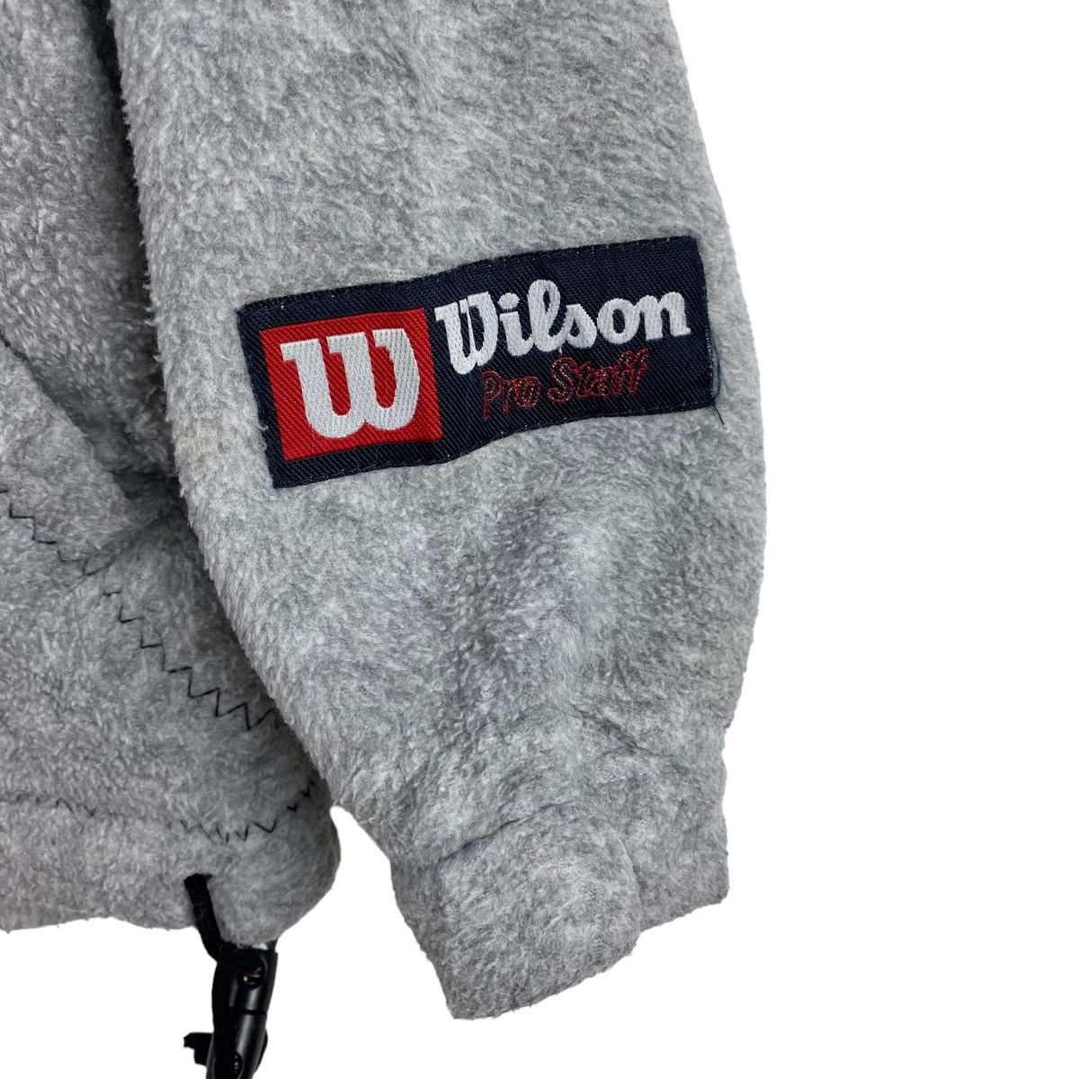 Other WILSON SPORT Tennis Brand USA Half Zipper Grey Fleece Size US L / EU 52-54 / 3 - 3 Thumbnail