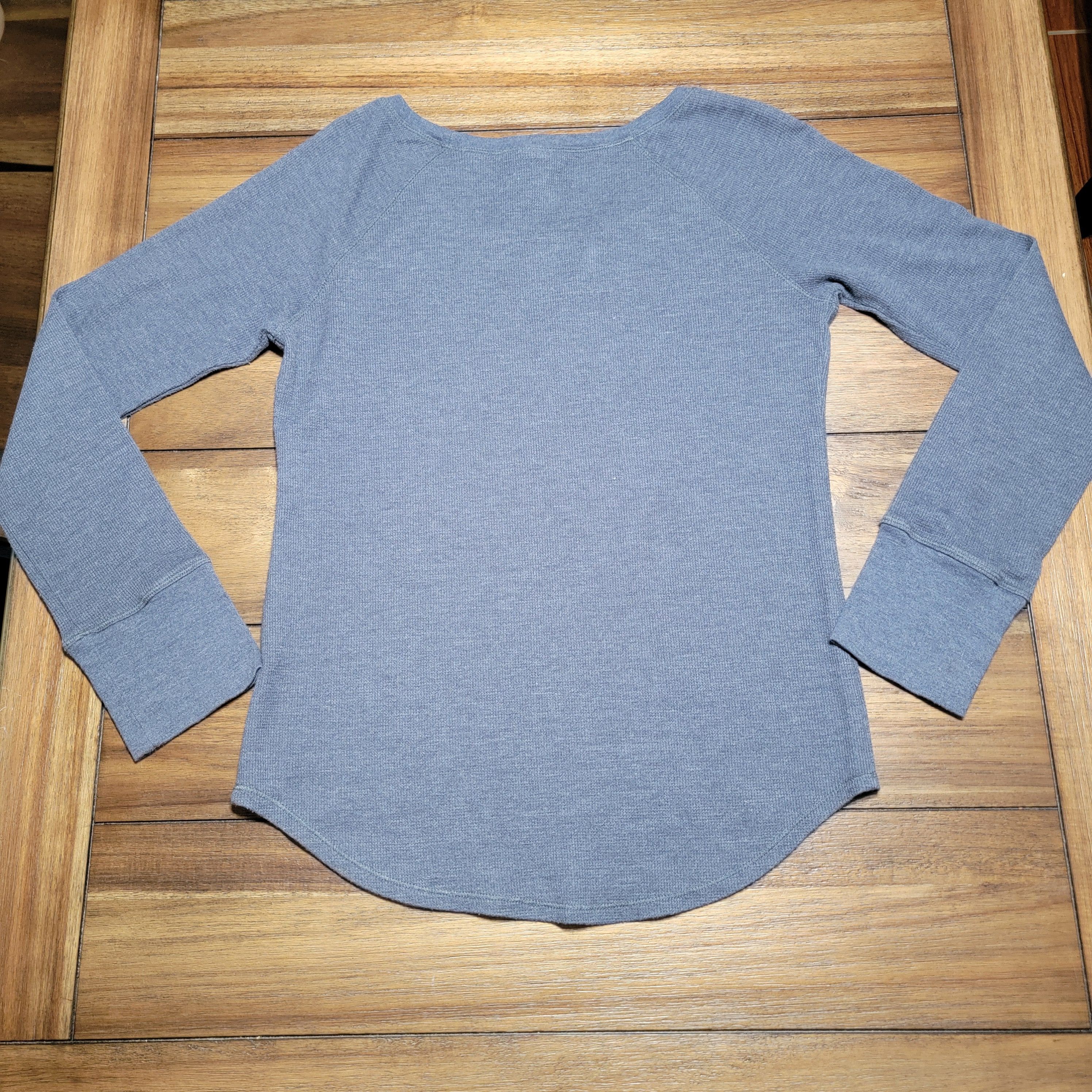 Other Def Leppard Waffle Knit LS Top Triangle Classic Logo - XL* Size XL / US 12-14 / IT 48-50 - 3 Thumbnail