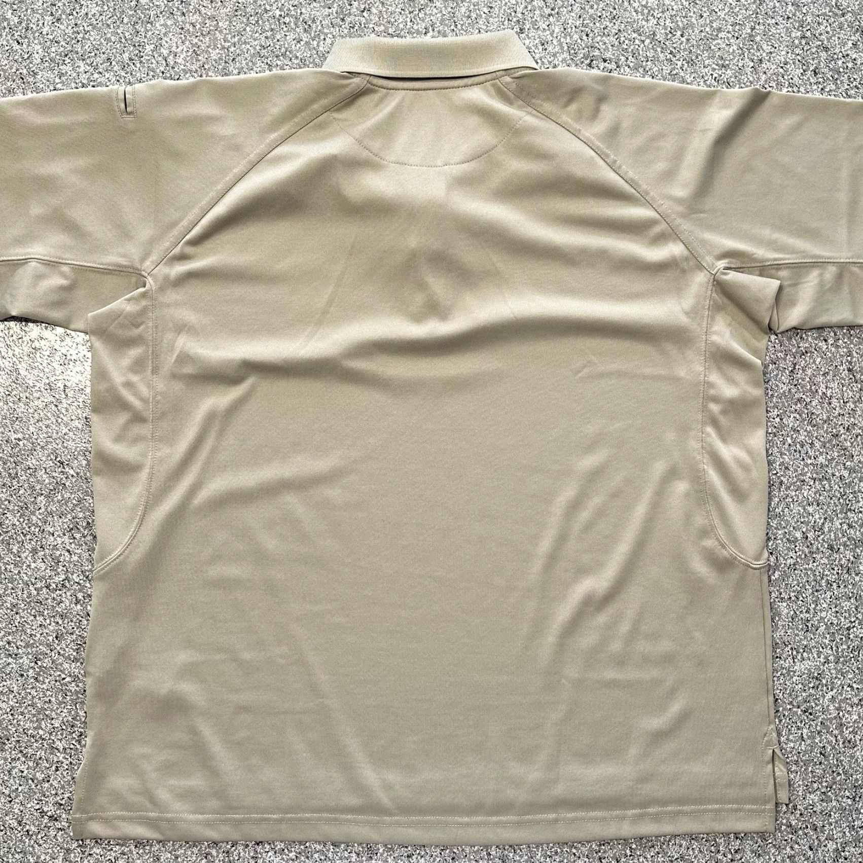 Vintage 5.11 Tactical Polo Mens XL Tan Performance Utility Shirt Short Sleeve Collared Polo Size US XL / EU 56 / 4 - 7 Thumbnail