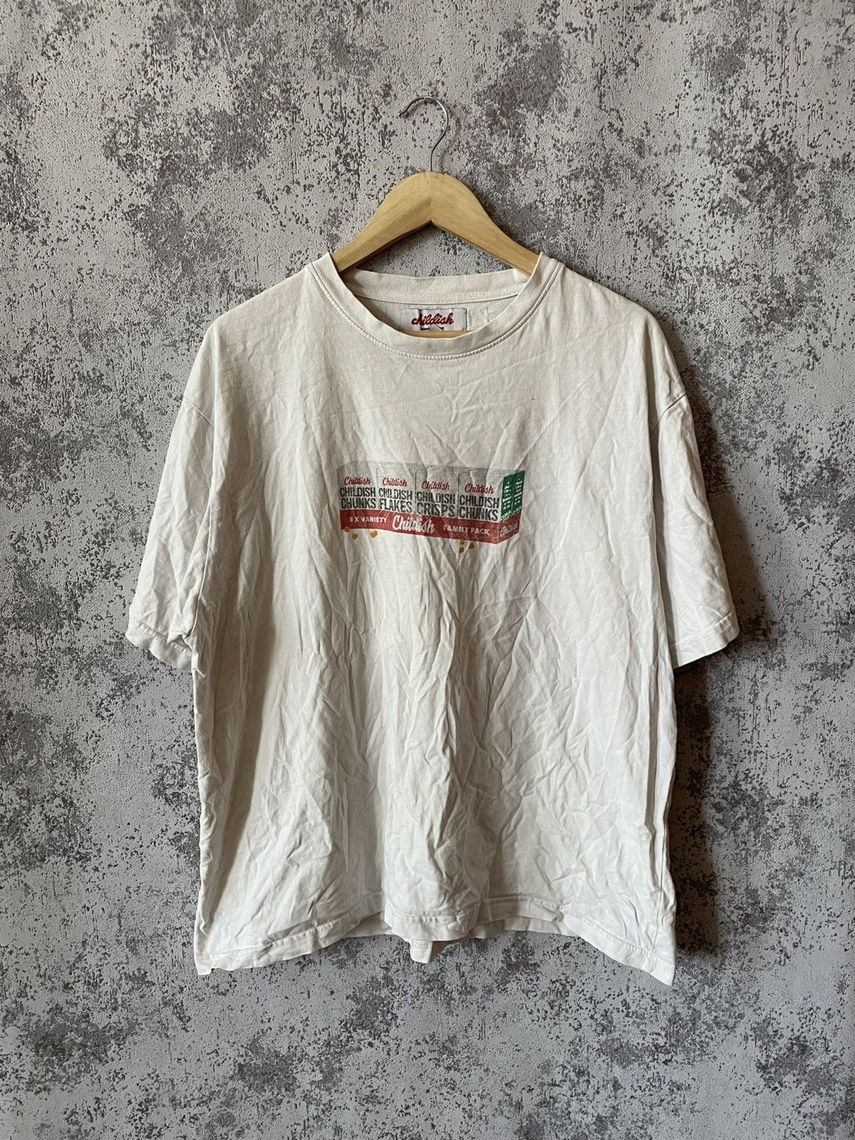 Band Tees × Vintage Childish Chunks Rare T-Shirt Size US L / EU 52-54 / 3 - 1 Thumbnail