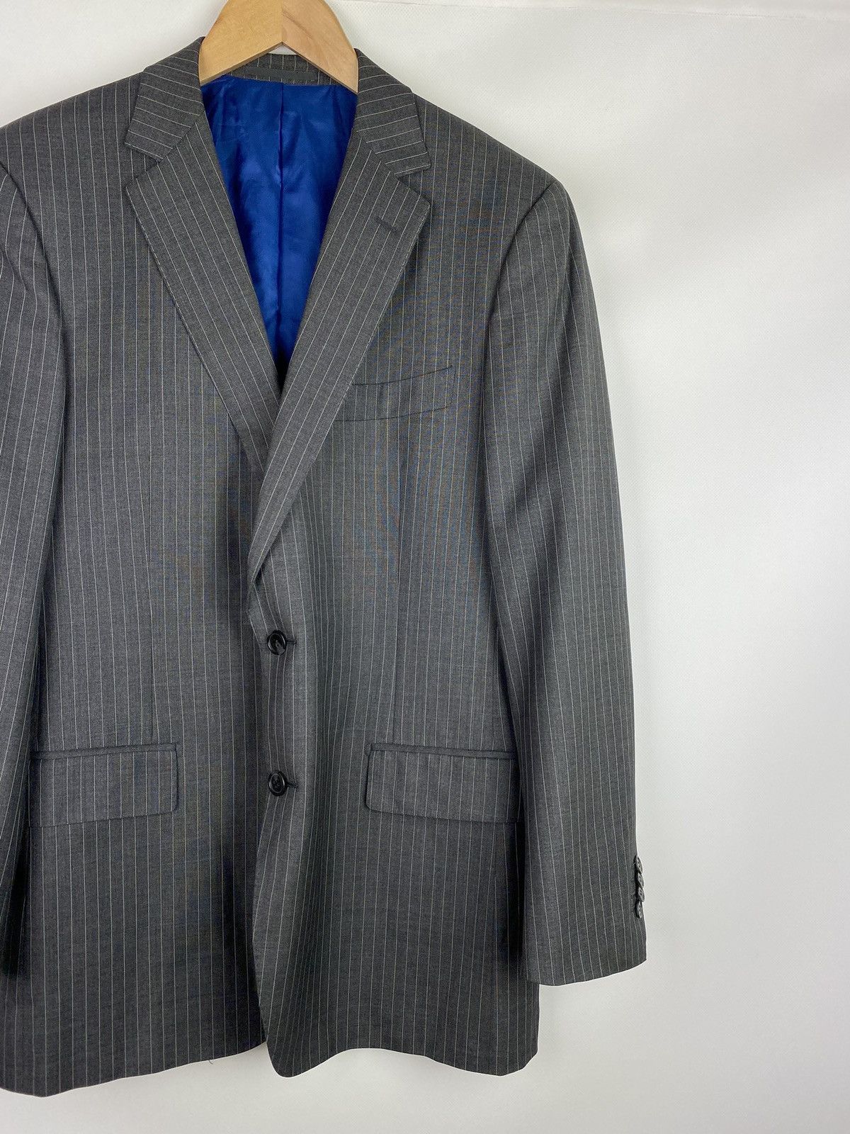 Suitsupply Suitsupply men’s striped wool blazer jacket size US 42 Size 42R - 3 Thumbnail