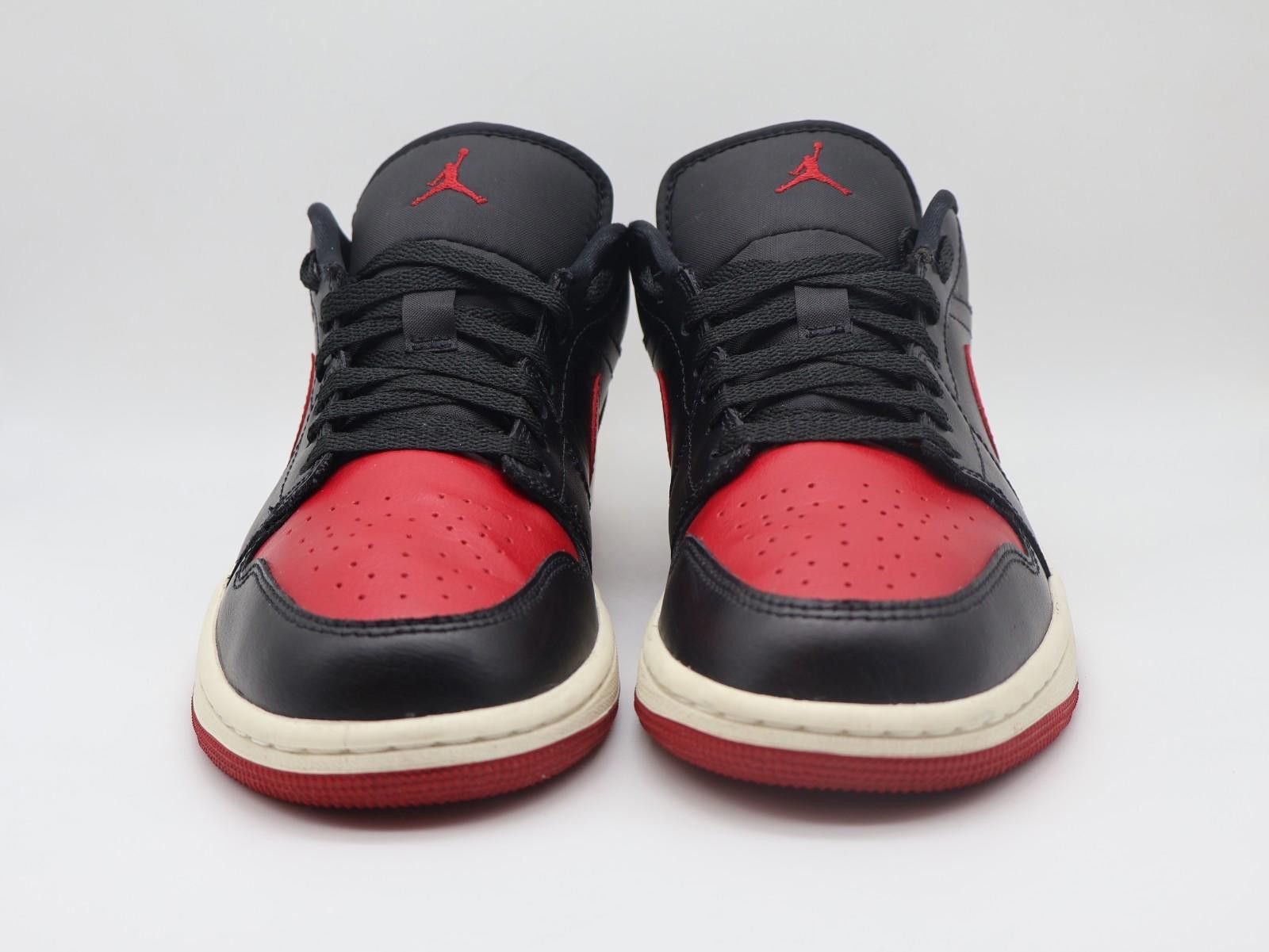 Jordan Brand Nike Air Jordan 1 Low “Bred” DC0774-061 Women’s Size 9 Size US 9 / IT 39 - 3 Thumbnail
