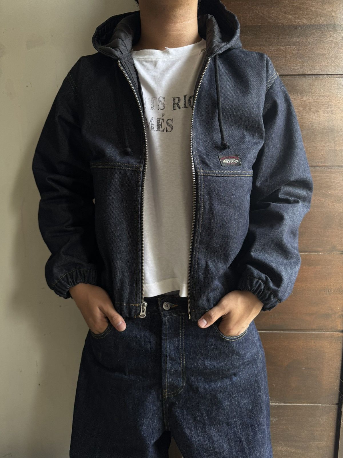 Stussy Stussy Raw Denim Work Jacket Size US M / EU 48-50 / 2 - 1 Thumbnail
