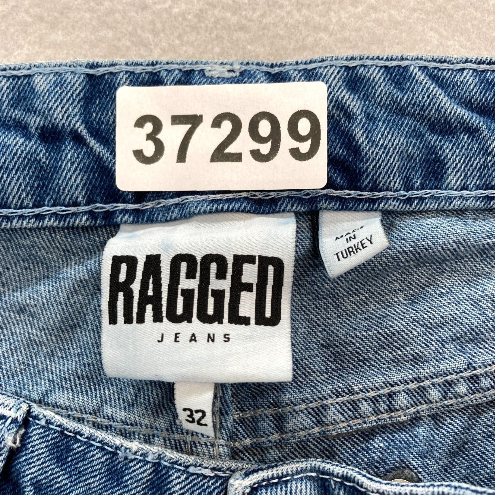 The Ragged Priest RAGGED Priest Jeans Women's 32 Baggy Loose Straight Blue Floral Denim Y2K Skater Jeans Size 24" / US 00 / IT 34 - 4 Thumbnail