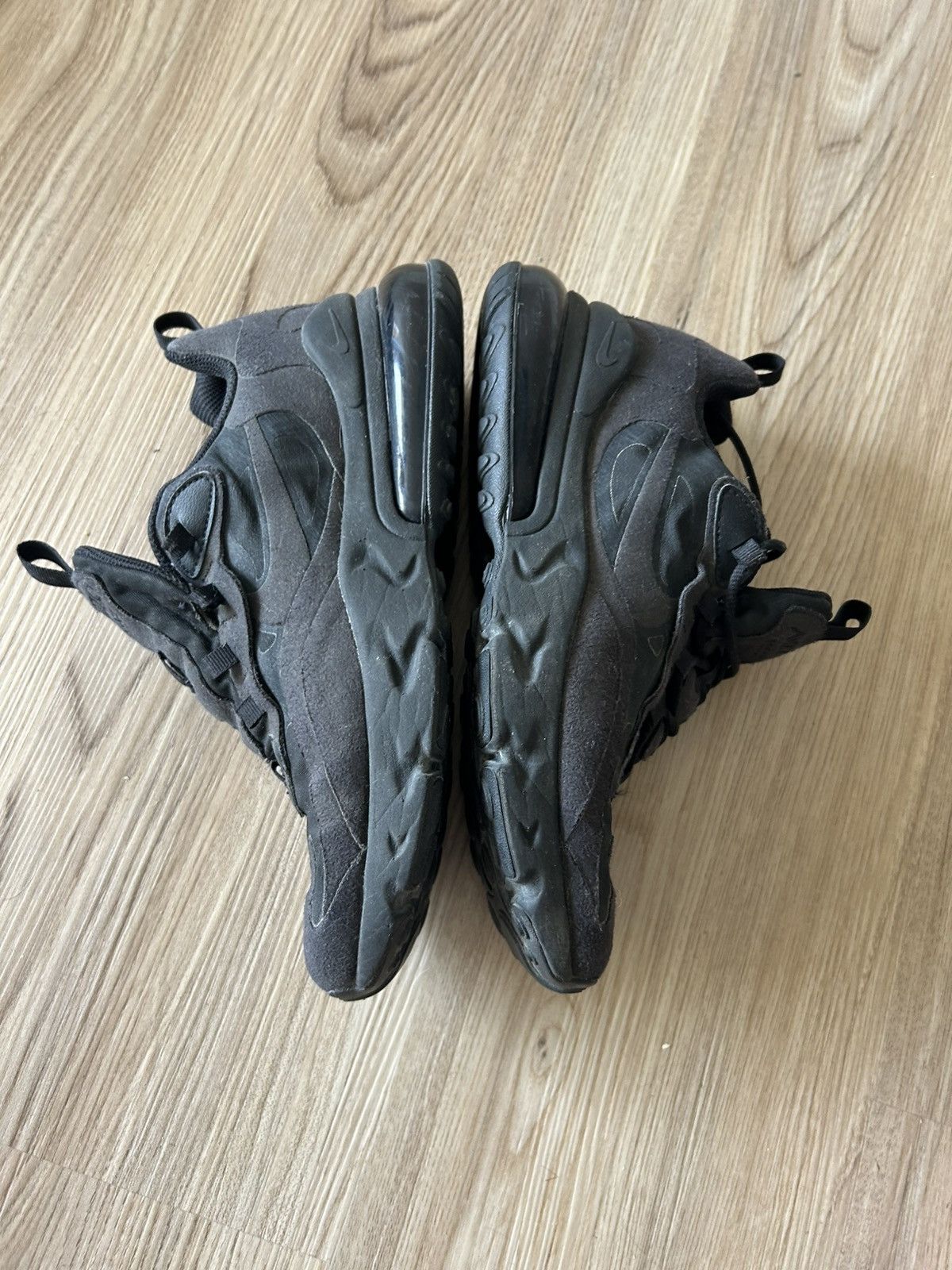 Nike Nike Airmax React 270 Triple Black Size US 8 / IT 38 - 4 Thumbnail