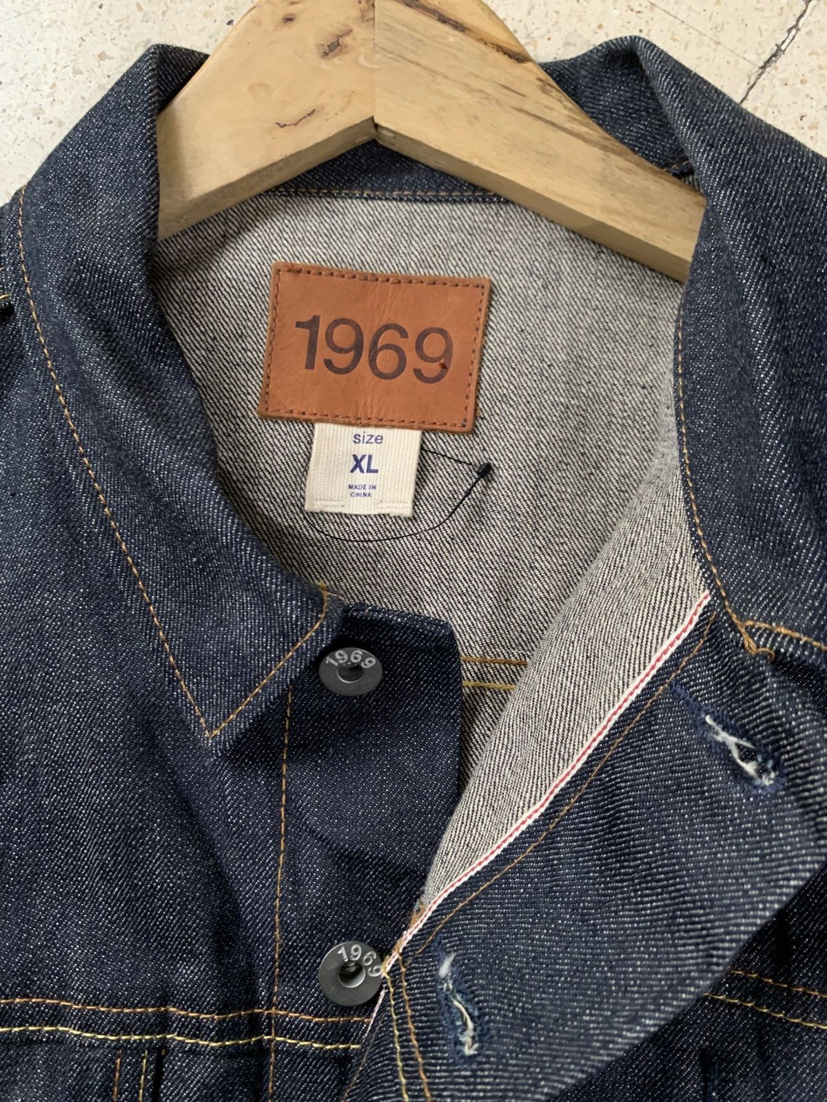 Gap western raw selvedge raw indigo fall’19 denim jacket