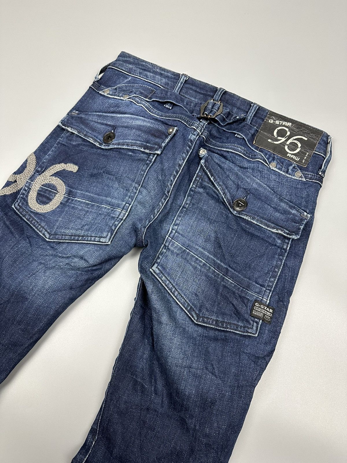 Designer × G-Star G-Star 96 Raw Buckel Back Denim Size US 27 - 4 Thumbnail