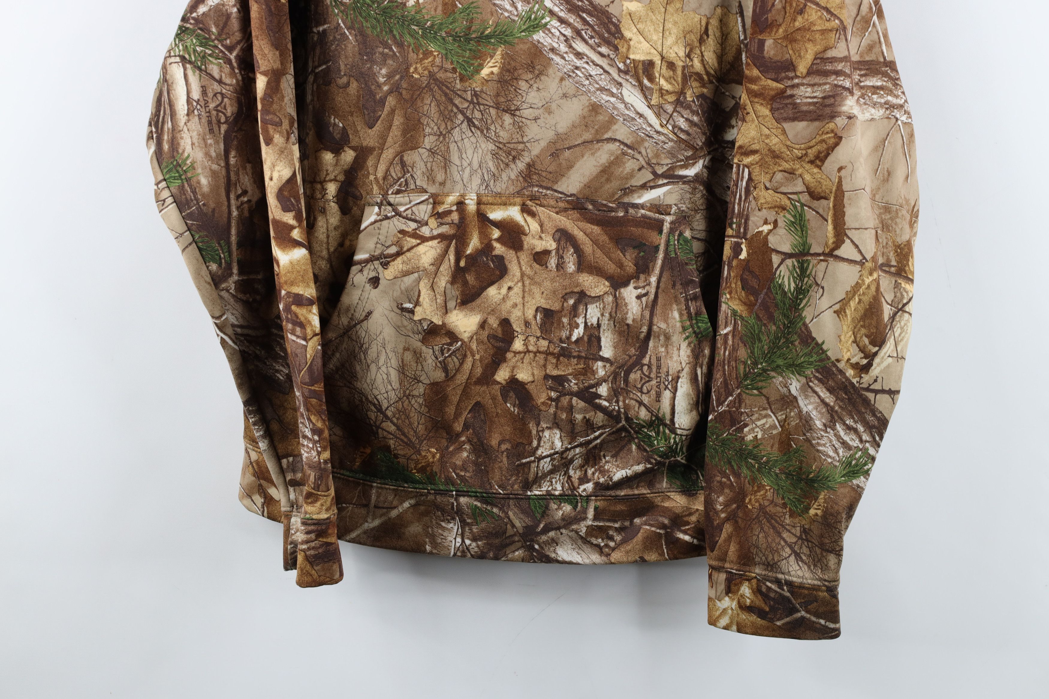 Vintage Vintage Streetwear Camouflage Fleece Lined Hoodie Sweatshirt Size US S / EU 44-46 / 1 - 3 Thumbnail