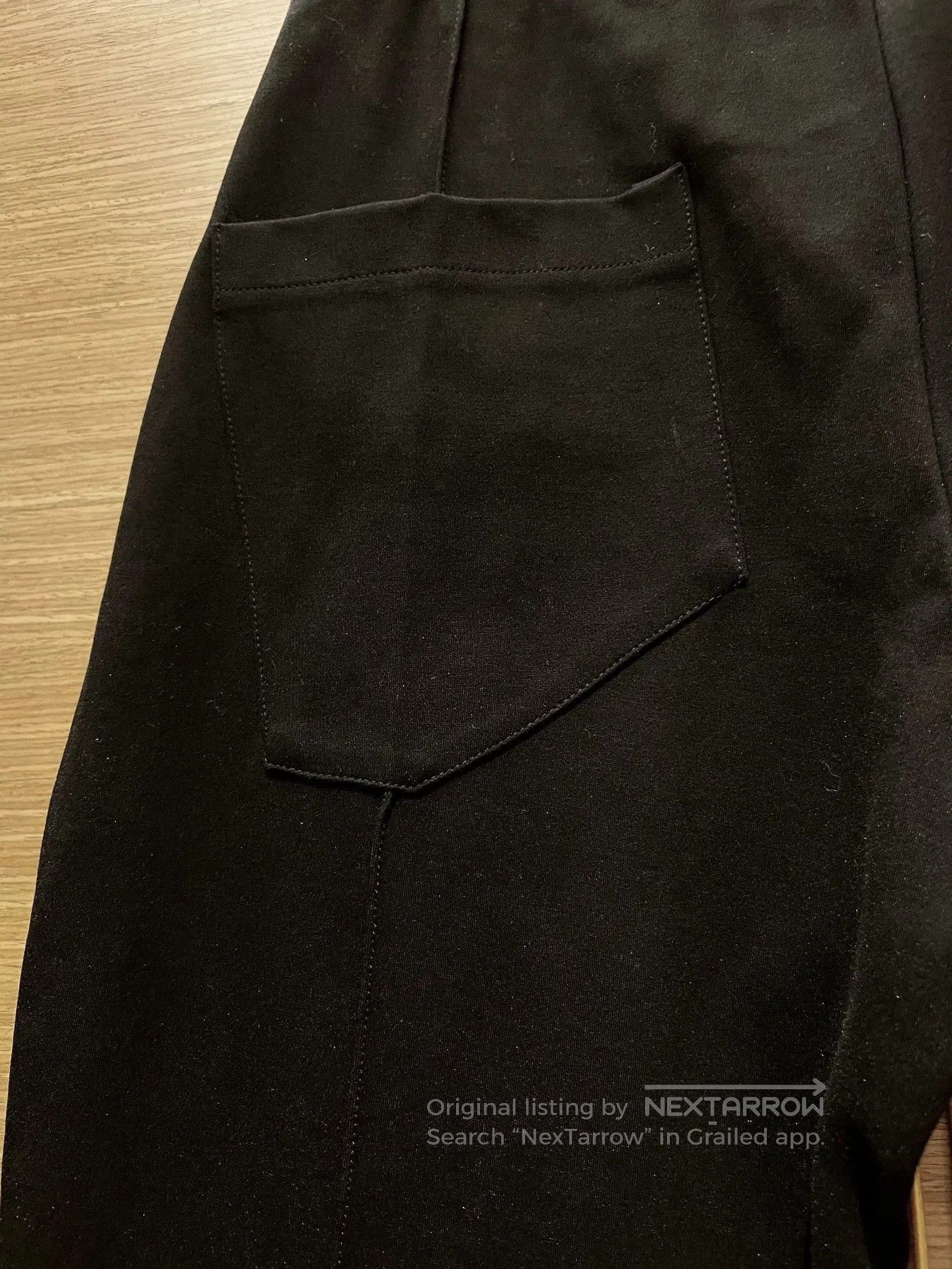 Rhude Black Side Stripe Drawstring Sweatpants Size 32. Size US 32 / EU 48 - 5 Thumbnail