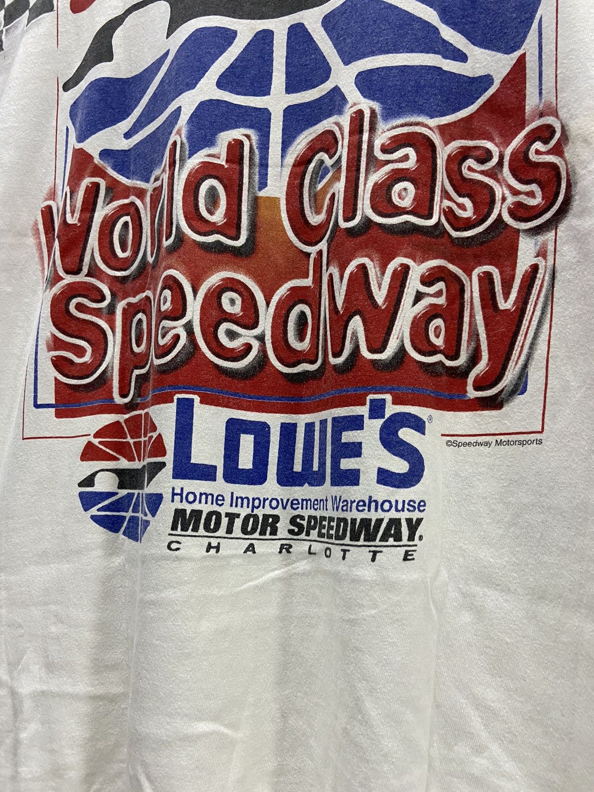 NASCAR LOWE’S WORLD CLASS SPEEDWAY MOTORSPORT CHARLOTTE TEE SHIRT Size US XL / EU 56 / 4 - 8 Thumbnail