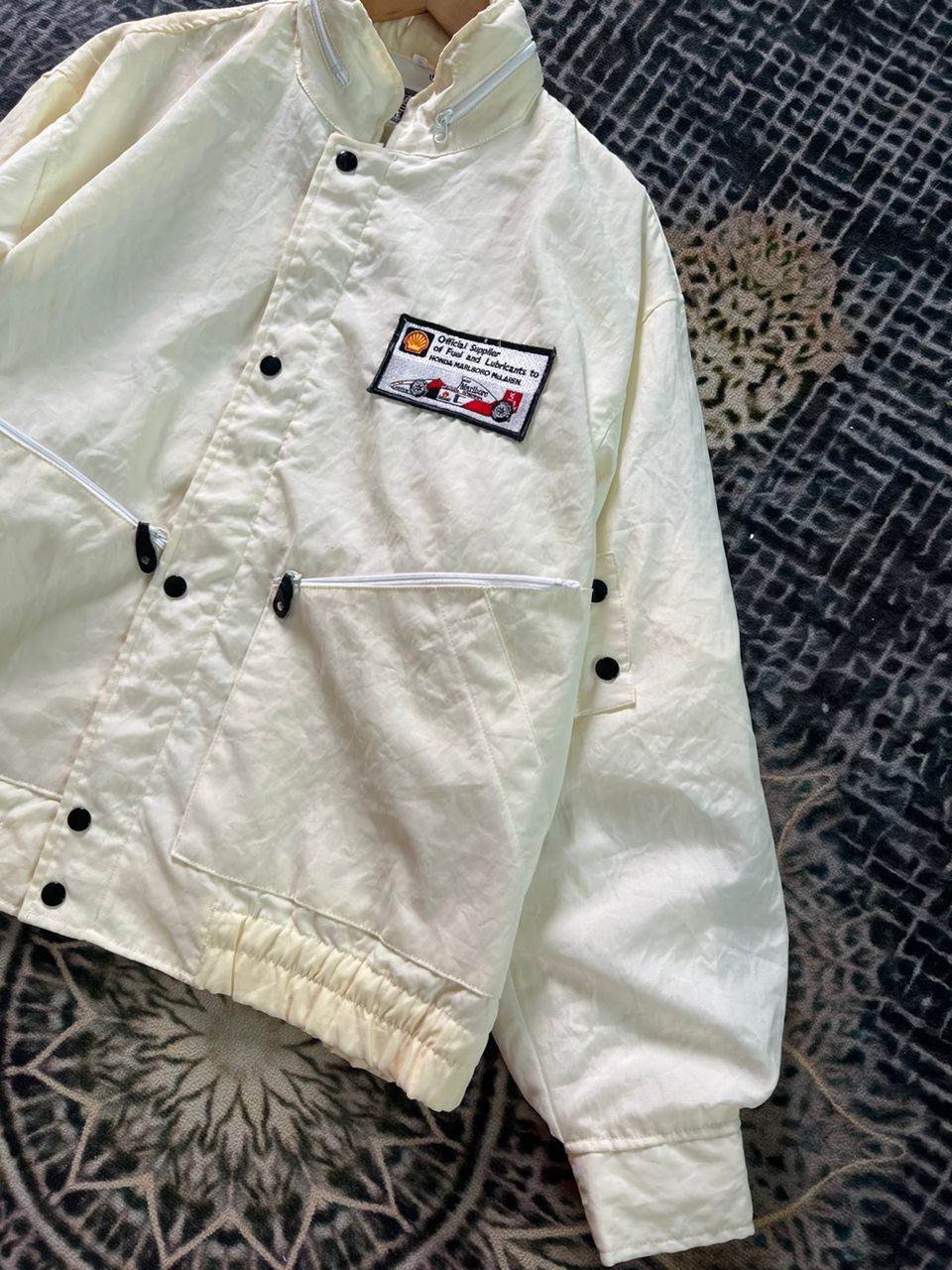 Other Vintage Shell McLaren Formula 1 Bomber Jacket Size US M / EU 48-50 / 2 - 5 Thumbnail