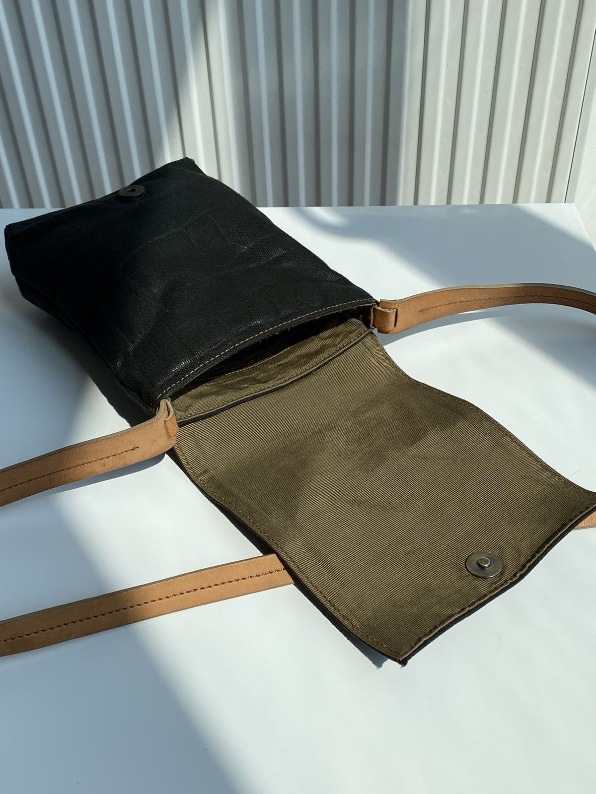 Jean Paul Gaultier × Vintage 90’s-00’s Jean Paul Gaultier Crocodile Texture Crossbody Bag Size ONE SIZE - 6 Thumbnail