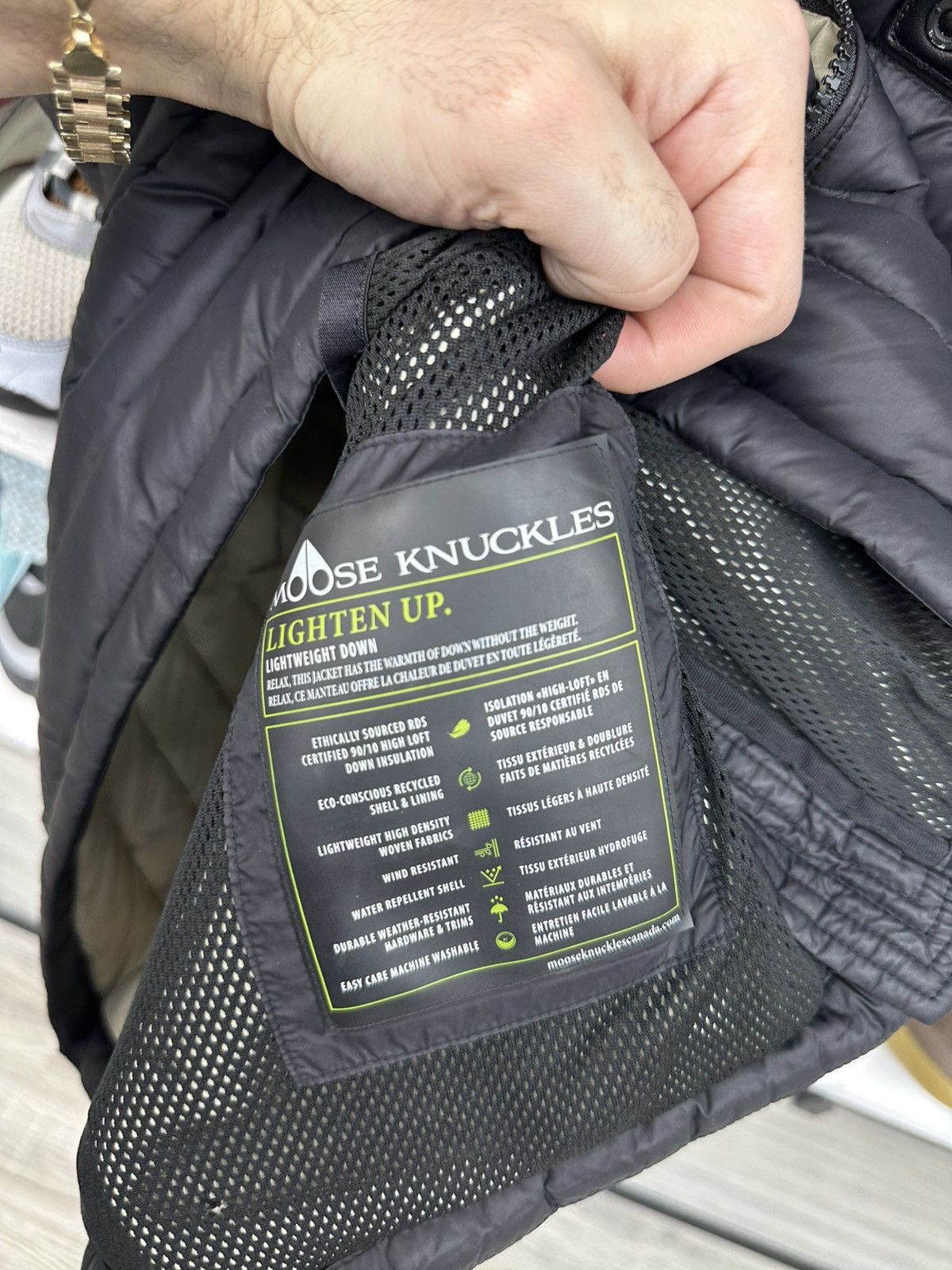 Moose Knuckles Moose Knuckles - Riggin Gilet (Black) Size US M / EU 48-50 / 2 - 6 Thumbnail