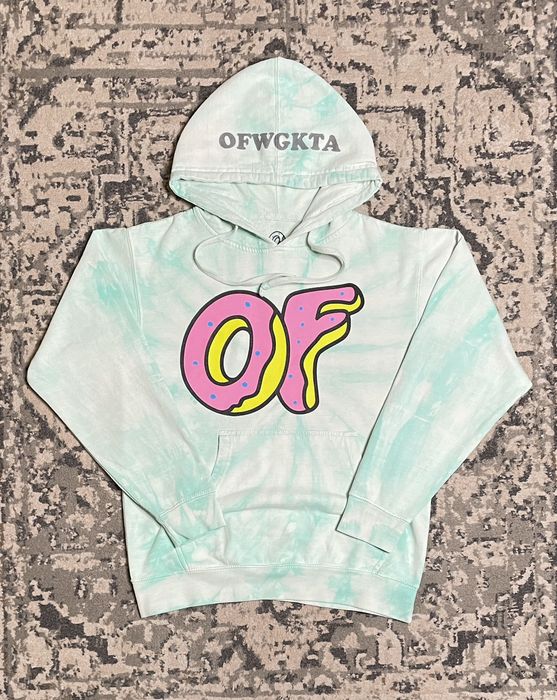 Odd future aqua store tie dye hoodie