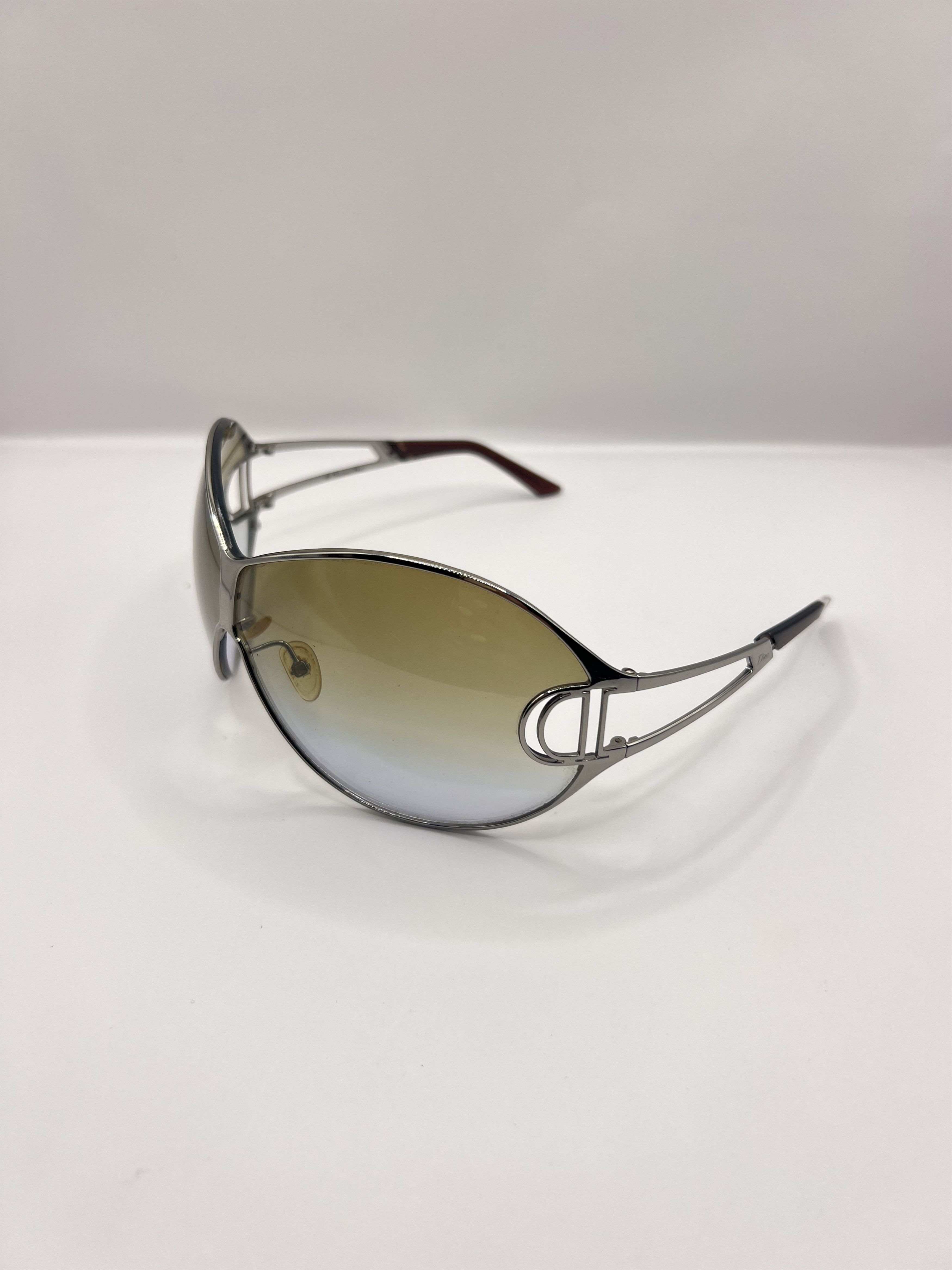 Dior Dior " Diorissimo 1 " silver sunglasses Size ONE SIZE - 4 Thumbnail