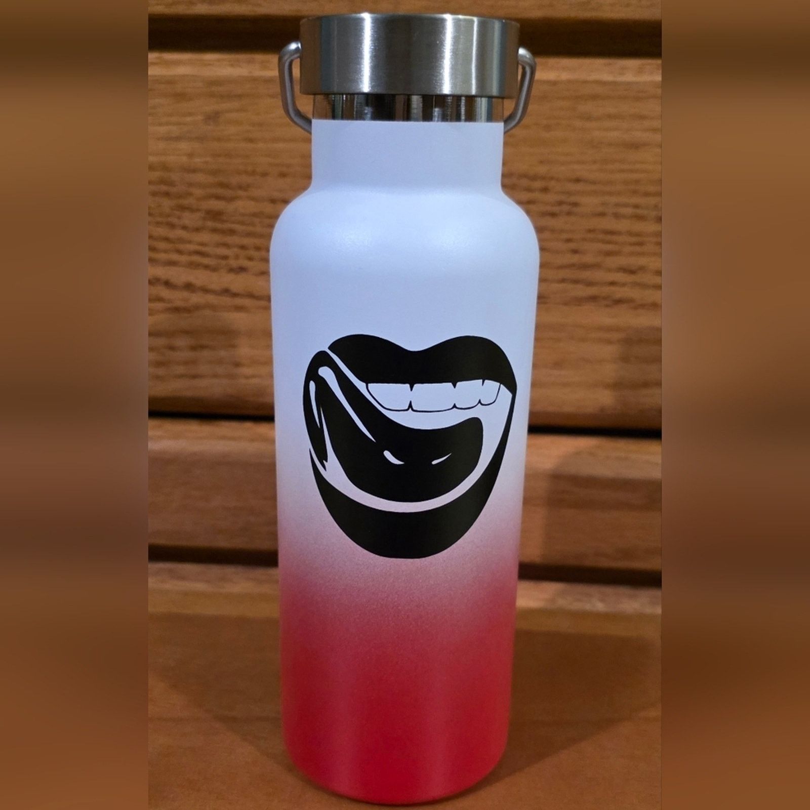 Other Falling In Reverse Lips Metal Water Bottle Size ONE SIZE - 1 Thumbnail