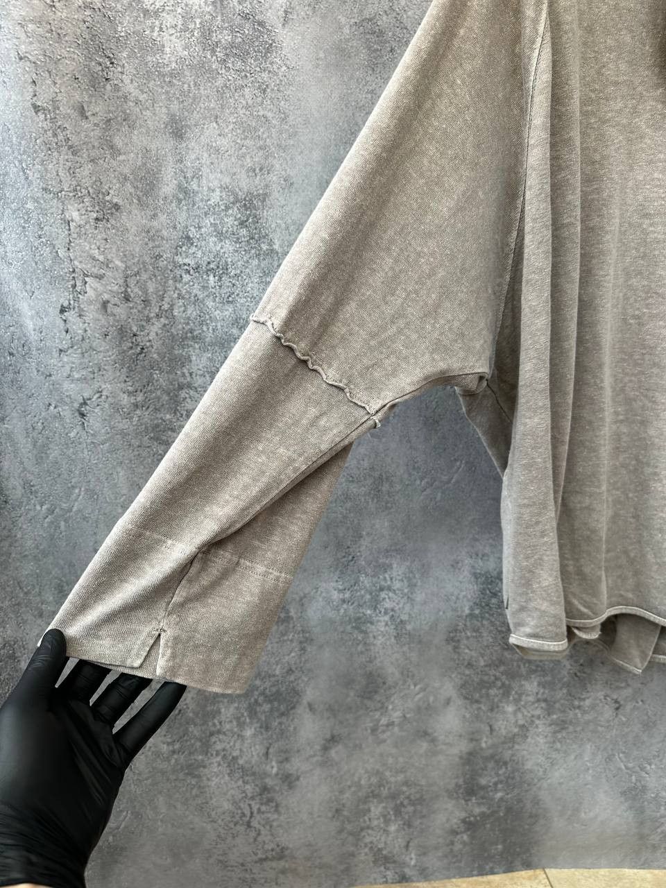 OSKA Oska Avant-Garde Linen Blend Cardigan Hooded Jacket Size XL / US 12-14 / IT 48-50 - 10 Thumbnail