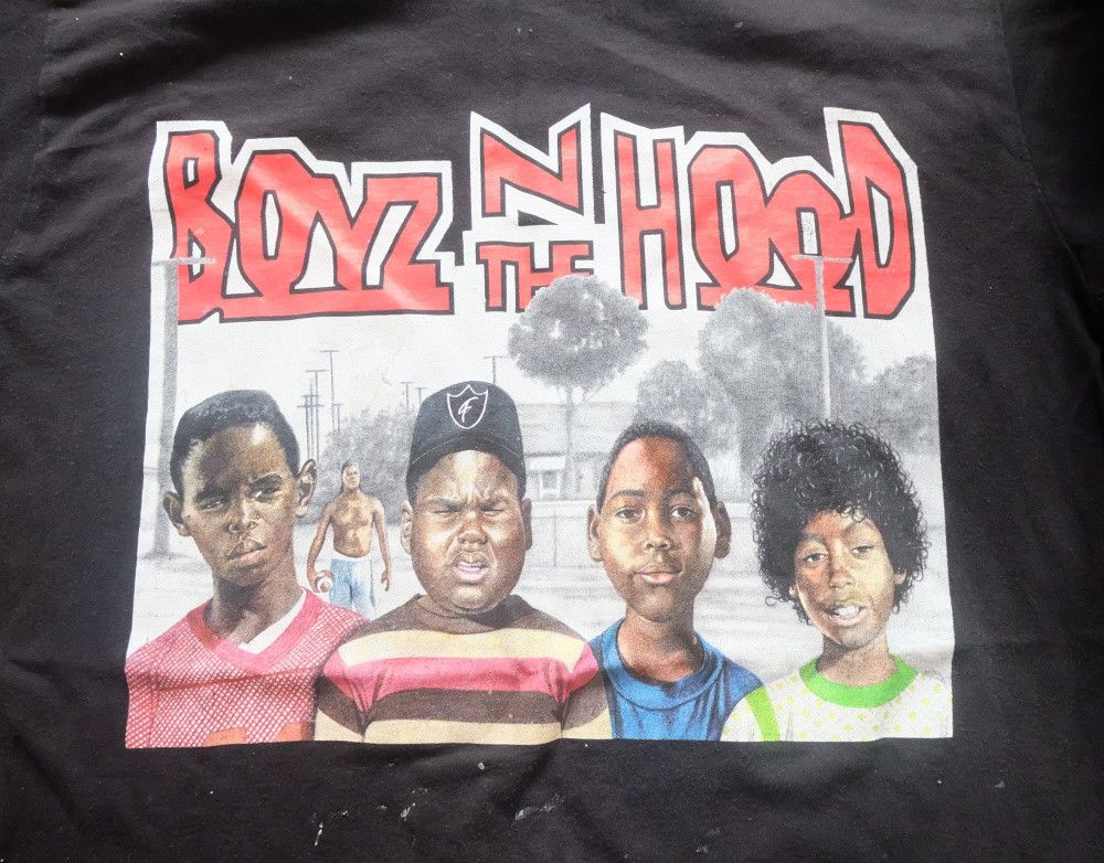 Vintage FRCHSLA x Boyz N The Hood T-Shirt Size US M / EU 48-50 / 2 - 2 Thumbnail