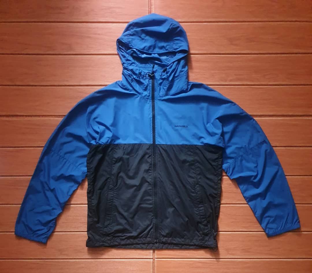 Japanese Brand Southfield 2 colour windbreaker hoodie jacket Size US M / EU 48-50 / 2 - 1 Thumbnail