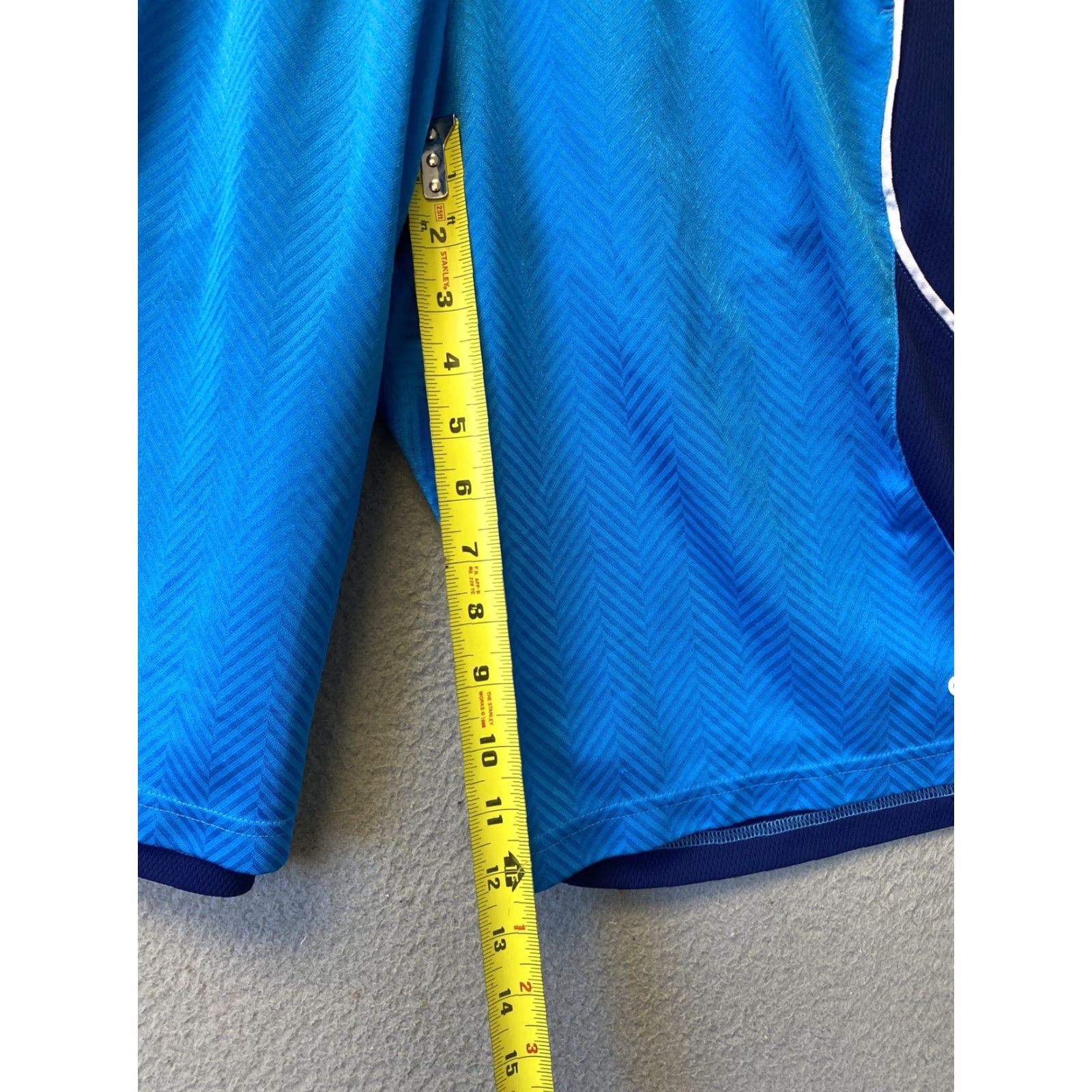 Adidas Adidas Shorts Athletic Teen/Adult M/L 24" Waist 12" Inseam Blue Cotton Slim Fit Pockets Men Size M/L Size US 31 - 7 Thumbnail