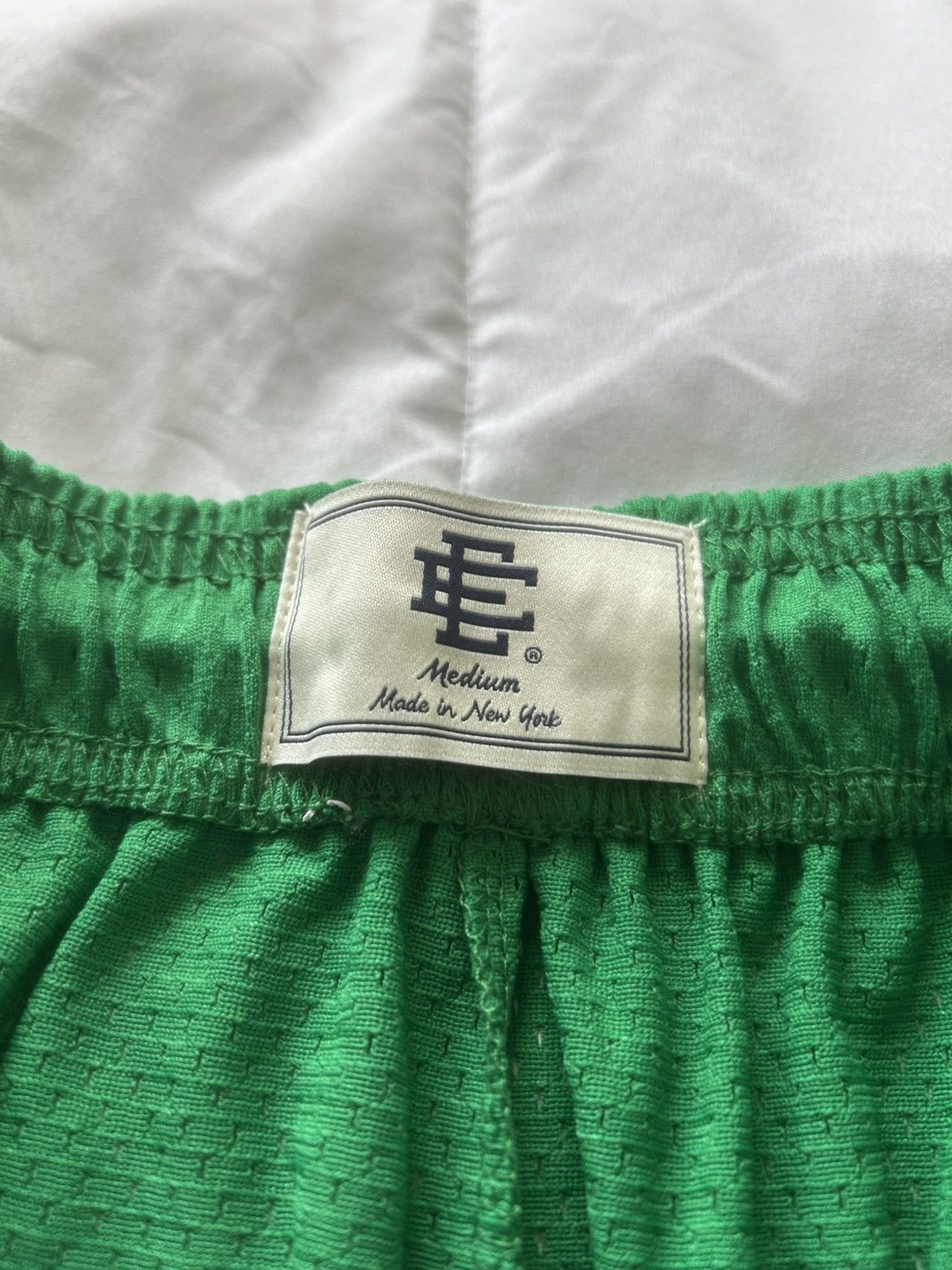 Eric Emanuel Eric Emmanuel Basic Shorts “Green / White” (Medium) SS25 Size US 32 / EU 48 - 4 Thumbnail