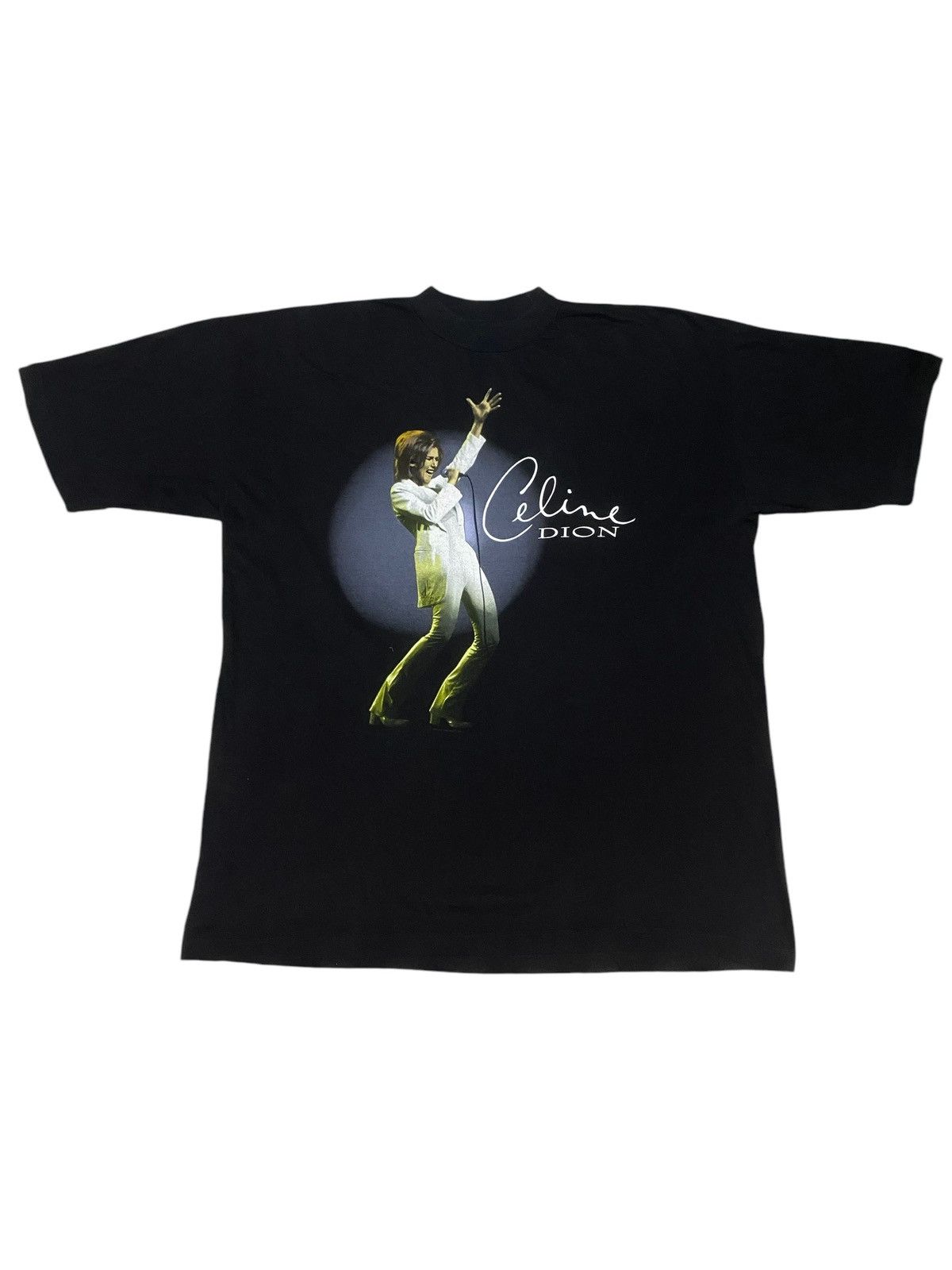Band Tees × Vintage Vintage Celine Dion 90s Tee Size US XL / EU 56 / 4 - 1 Thumbnail
