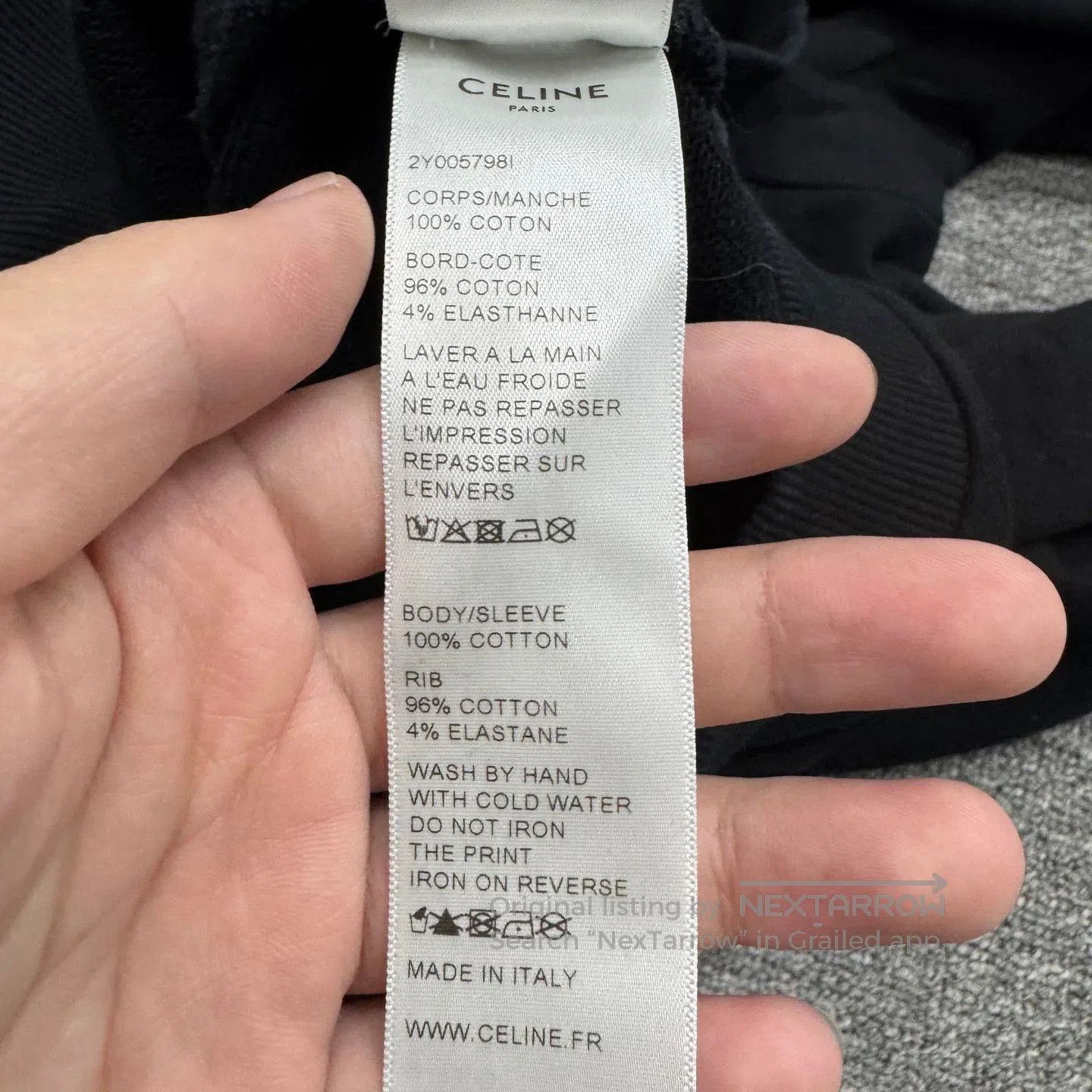 Celine Celine Logo Print Hoodie. Size US L / EU 52-54 / 3 - 3 Thumbnail