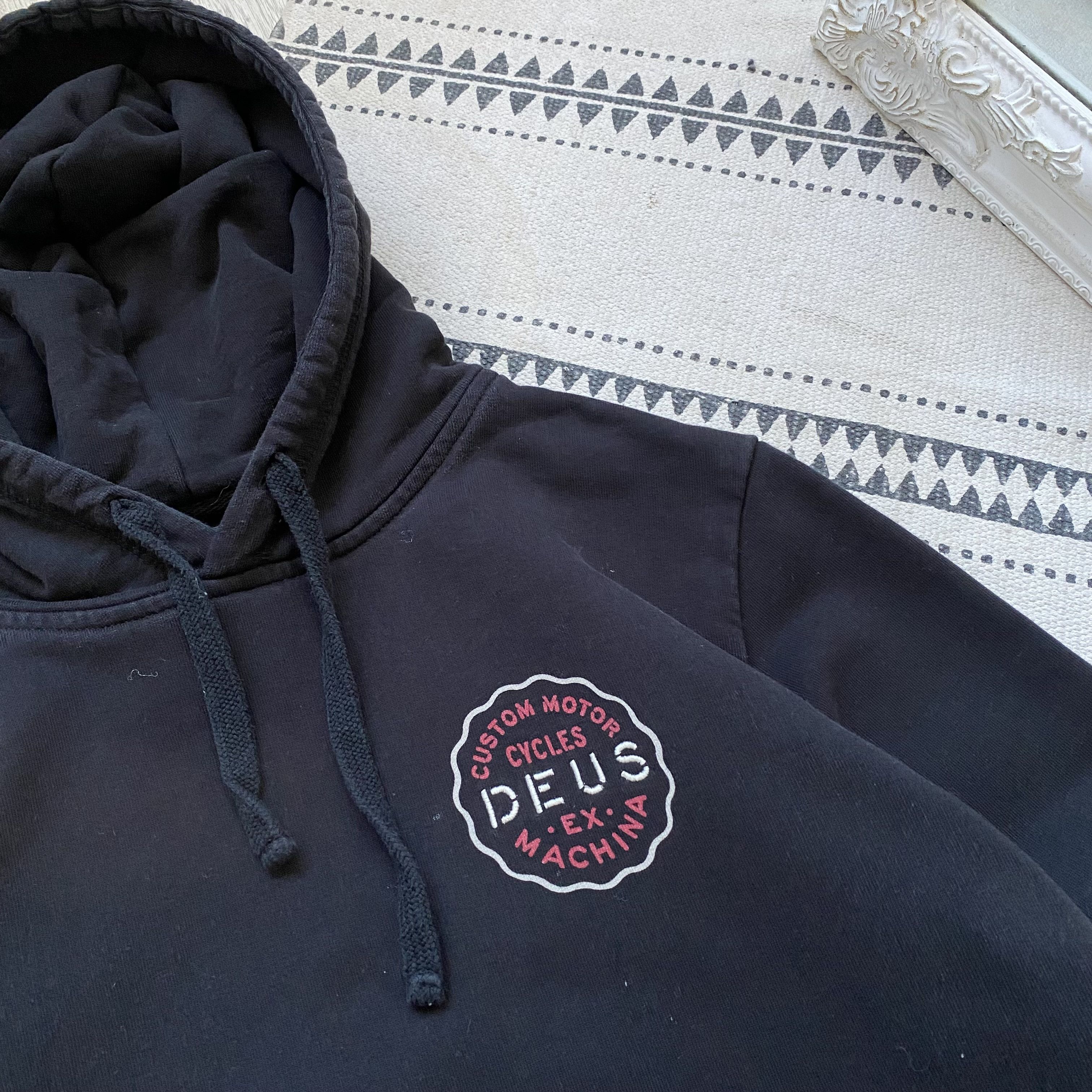 Deus Ex Machina 🏍️ Vintage 00s Deus Ex Machine hoodie Y2K big Logo racing Size US S / EU 44-46 / 1 - 6 Thumbnail