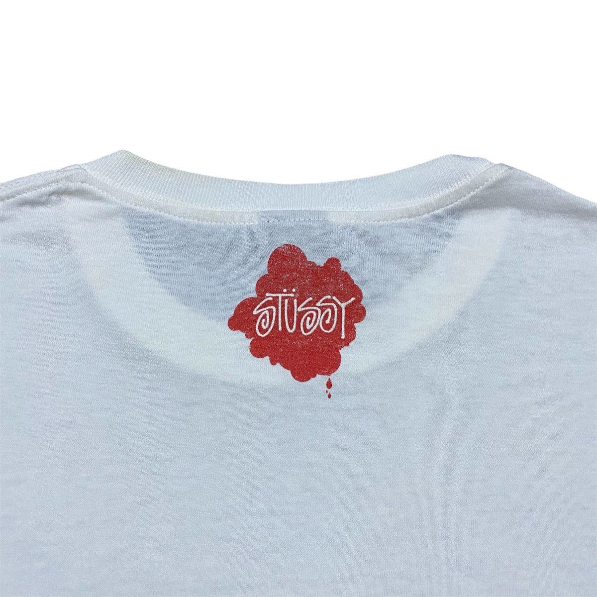 Stussy × Vintage Rare‼️🔥Vintage Stussy Hold Tight Graphic T-Shirt Size US M / EU 48-50 / 2 - 9 Thumbnail