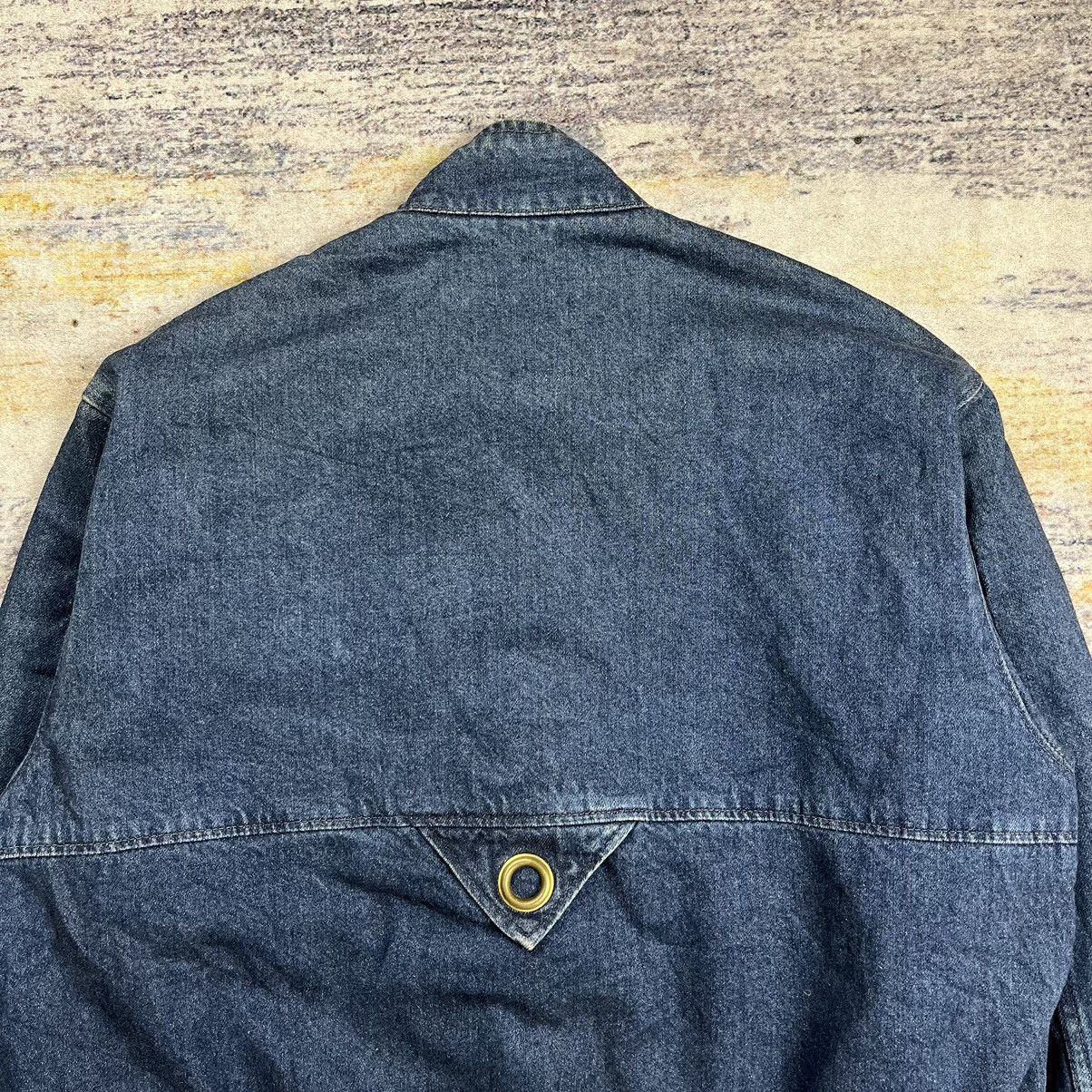 Edwin Vintage 90s Edwin fatigue denim work jacket Size US M / EU 48-50 / 2 - 6 Thumbnail