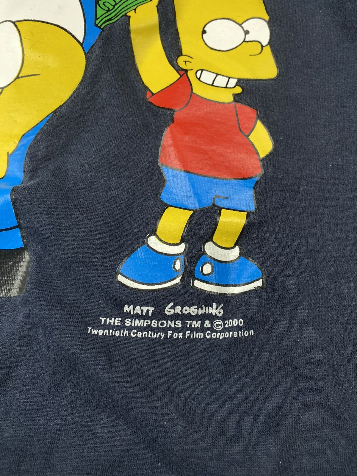 The Simpsons Vintage The Simpson Homer Mmm Floor Pie Rare Merch T Shirt Size US M / EU 48-50 / 2 - 4 Thumbnail